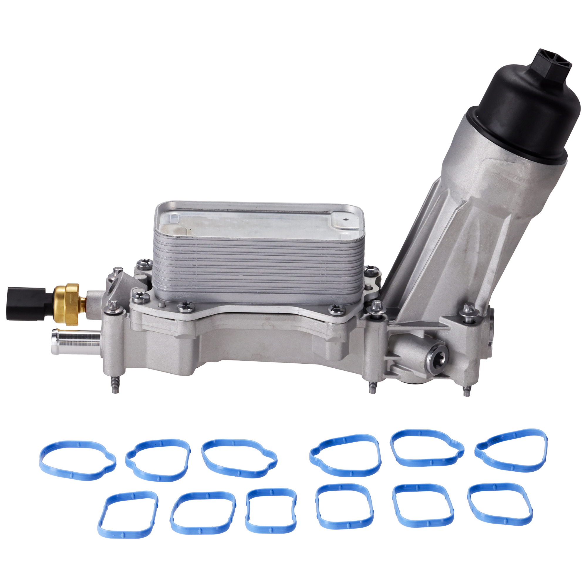 AM PACIFICA 19-24 VOYAGER 20-24 OIL FILTER HOUSING Assembly Aluminum w Filter and Gaskets SKU JC38560008 OEM 68308741AF PFM 05184562AC 0518