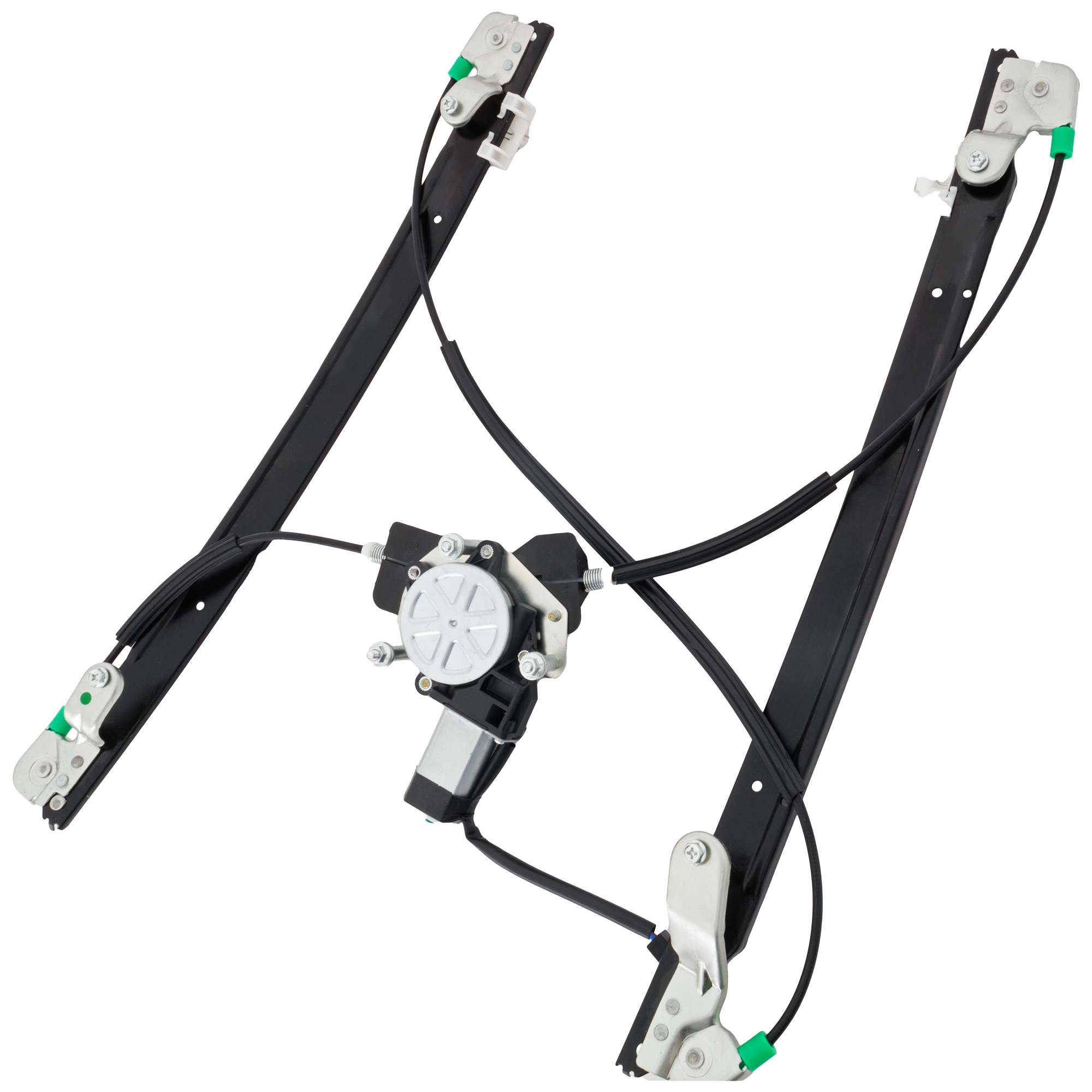 AM CARAVAN 01-03 FRONT WINDOW REGULATOR LH Power w Motor SKU JC462912 Partslink CH1350126 OEM 5135251AA
