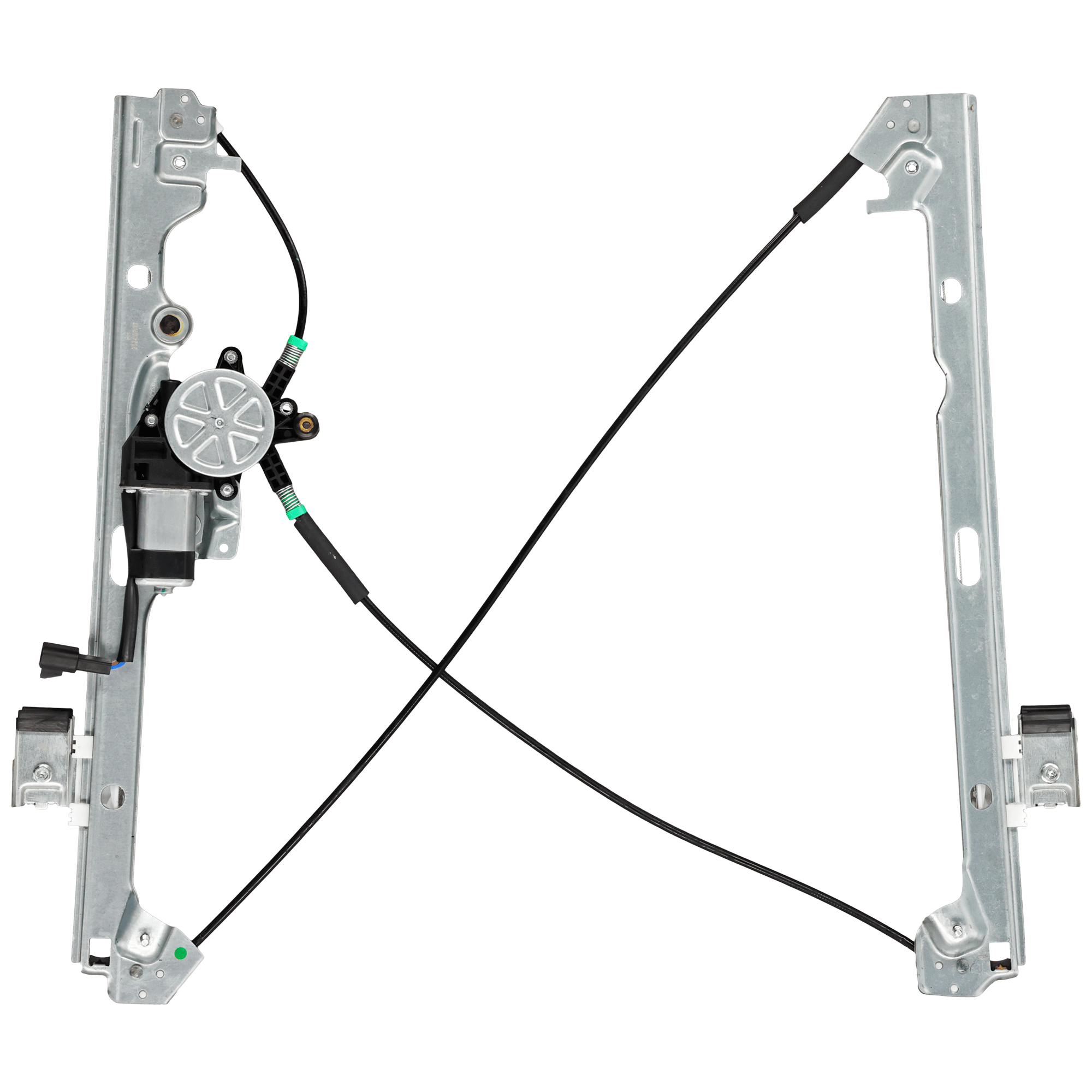 AM SILVERADO SIERRA 1500-07-13-2500-3500 HD 07-14 FRONT WINDOW REGULATOR RH Power w Motor Excludes 2007 Classic SKU JC462924 Partslink GM1351162 OEM 20945139