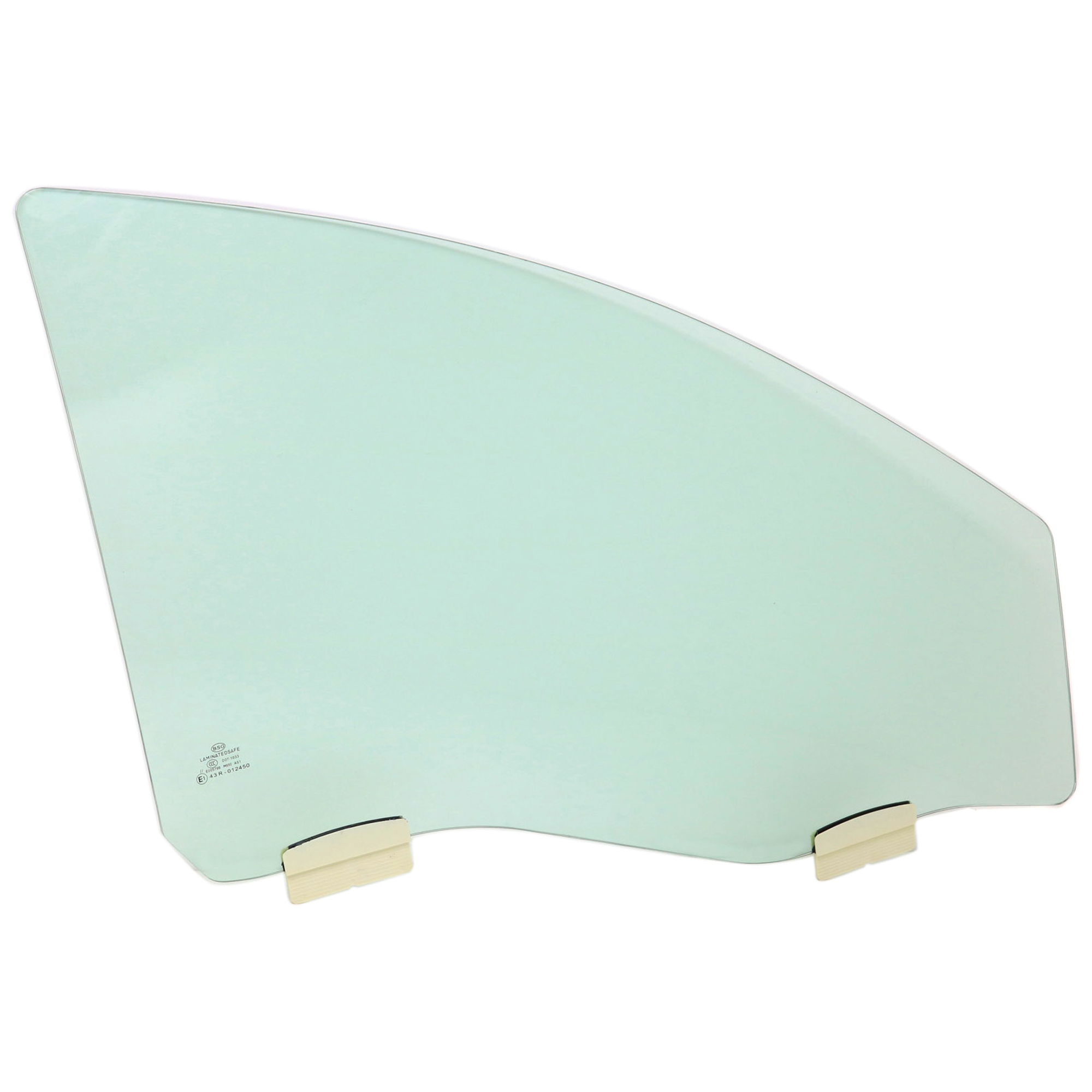 AM CHEVY MALIBU 08-12 SATURN AURA 07-09 FRONT DOOR GLASS RH Green Tint Laminated 4 Door SKU JC480123 OEM 23114168 DD11236GTYN