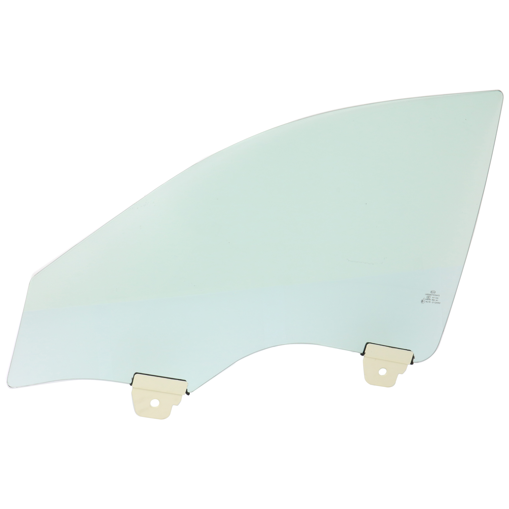 AM CHEVY MALIBU 13-16 FRONT DOOR GLASS LH No Tint w Clips 8th Gen SKU JC480158 OEM 22893155 DD12469GTYN 23151654
