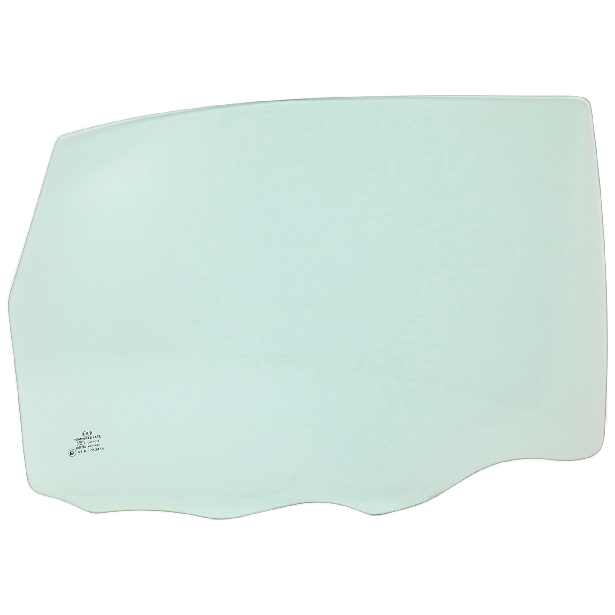 AM CHEVY IMPALA 00-05 REAR DOOR GLASS RH Green Tint 4 Door Without Clips SKU JC481307 OEM 10346584 DD09622GTNN