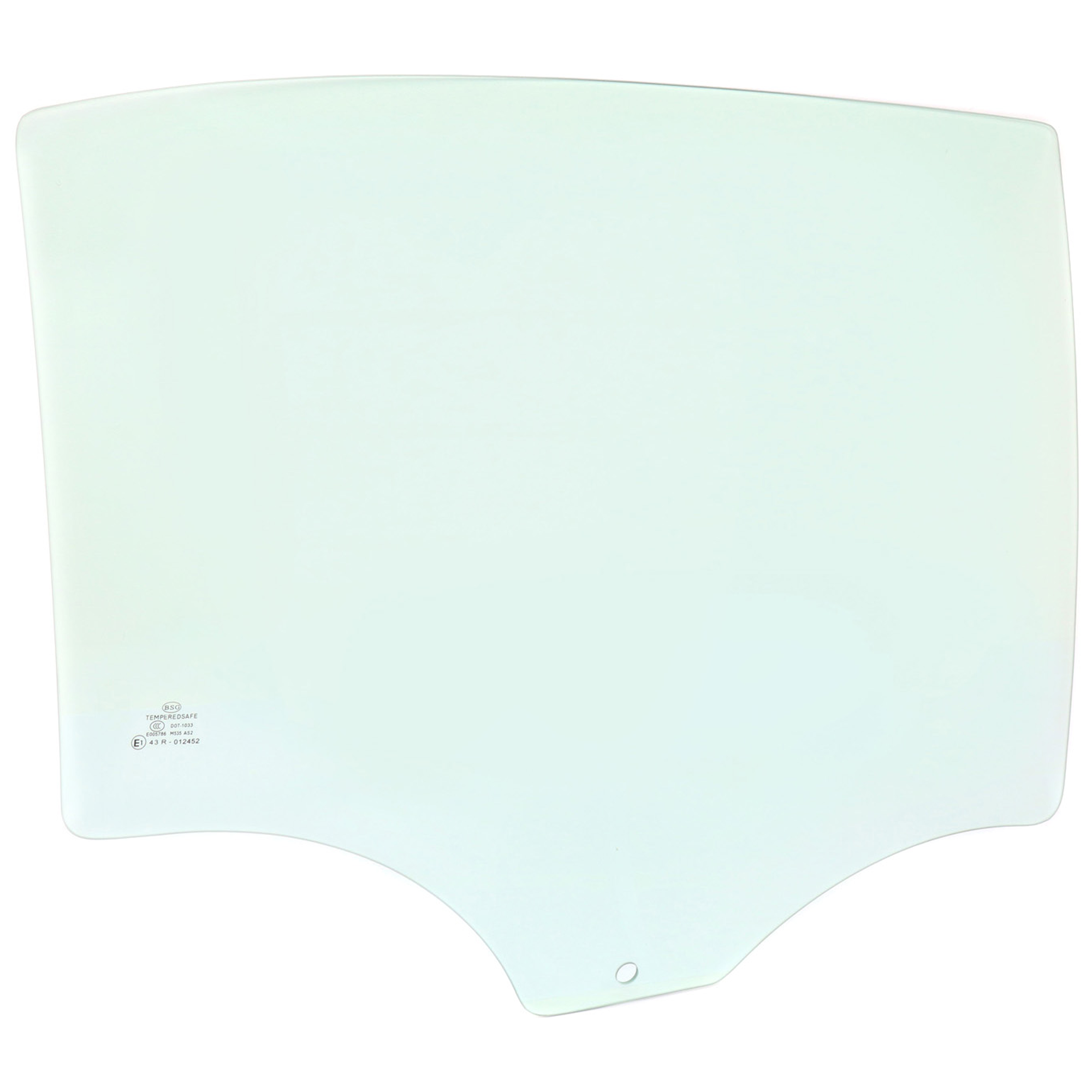 AM MALIBU 04-08 REAR DOOR GLASS RH Green Tint Sedan SKU JC481313 OEM 22627168 DD10488GTNN