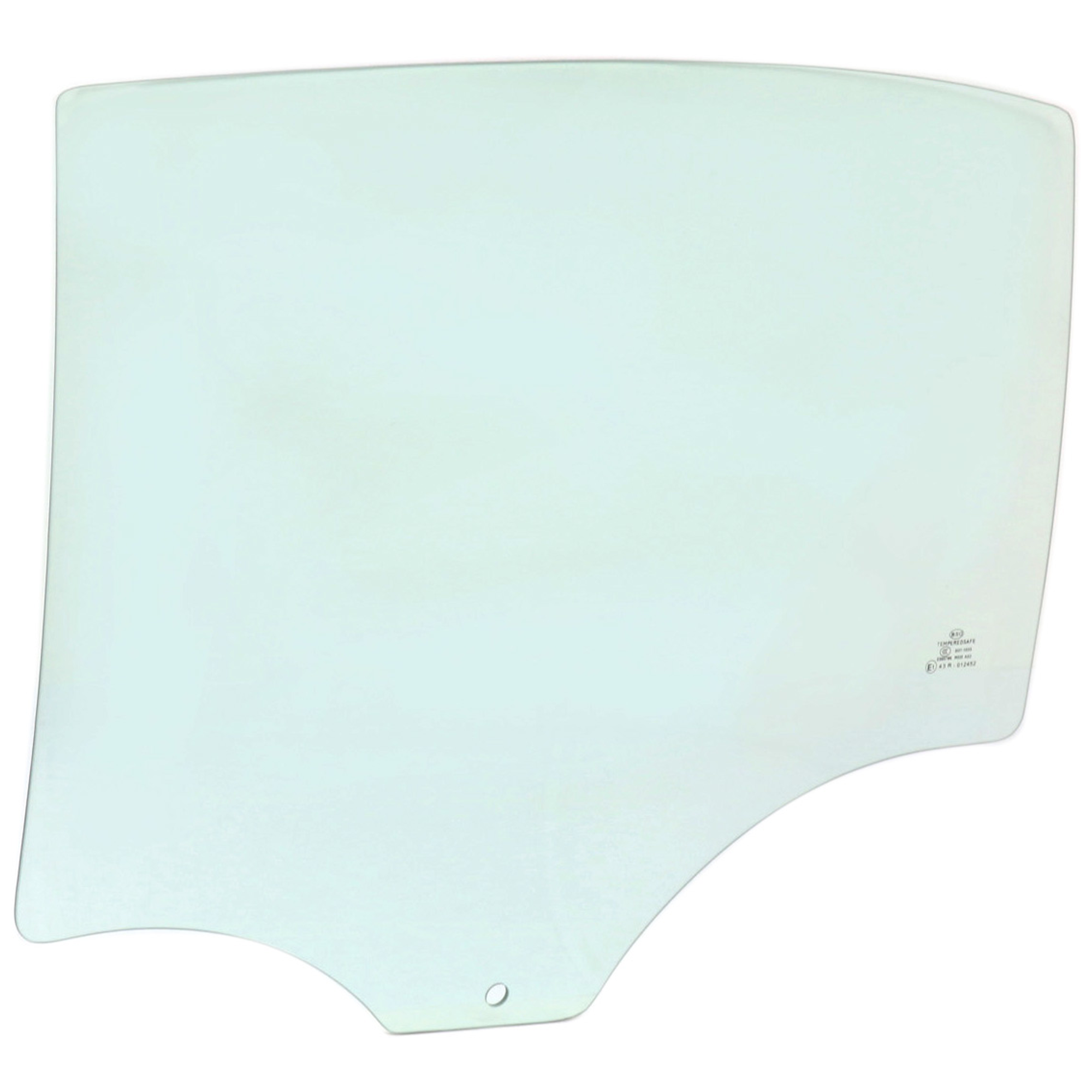 AM MALIBU 04-08 REAR DOOR GLASS LH Green Tint 4 Door Sedan SKU JC481314 OEM 22627169 DD10489GTNN