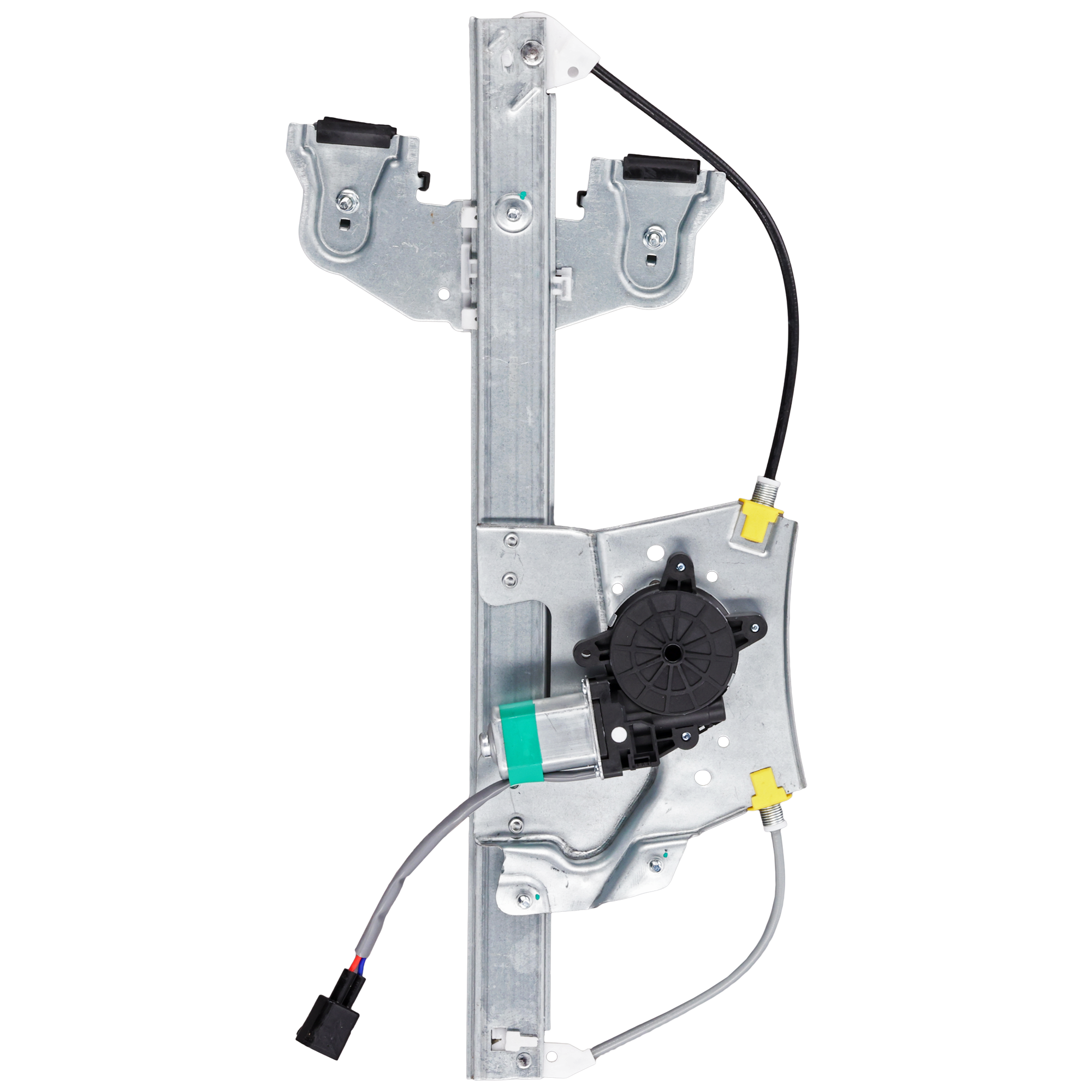 AM DEVILLE 00-05 REAR WINDOW REGULATOR LH Power w Motor Sedan SKU JC491710 Partslink GM1550119 OEM 19244838