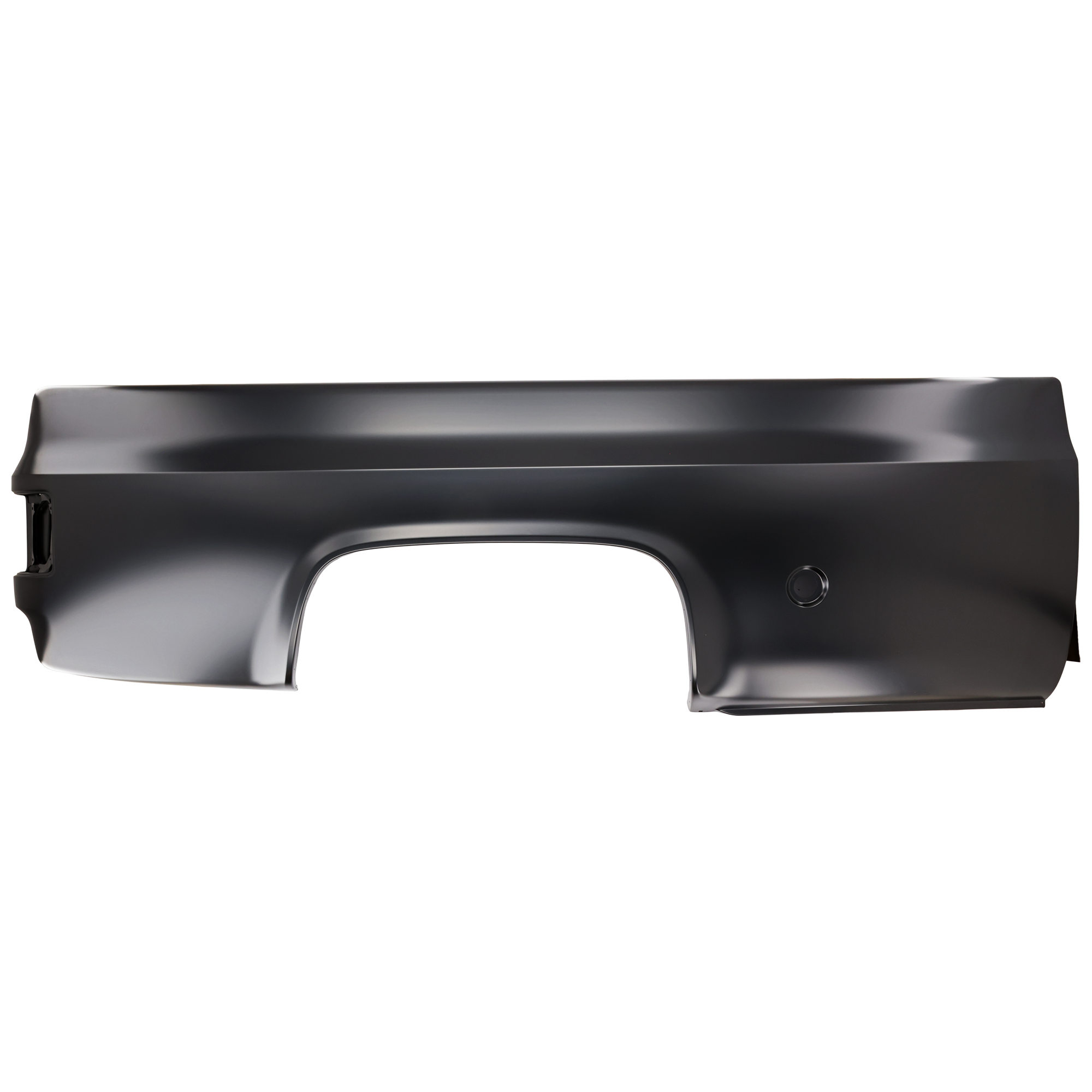 AM CHEVROLET GMC FULL SIZE PICKUP 73-78 TRUCK BEDSIDE PANEL RH Fleetside 8 ft. Bed w Round Fuel Hole SKU JC57010023 OEM 458004