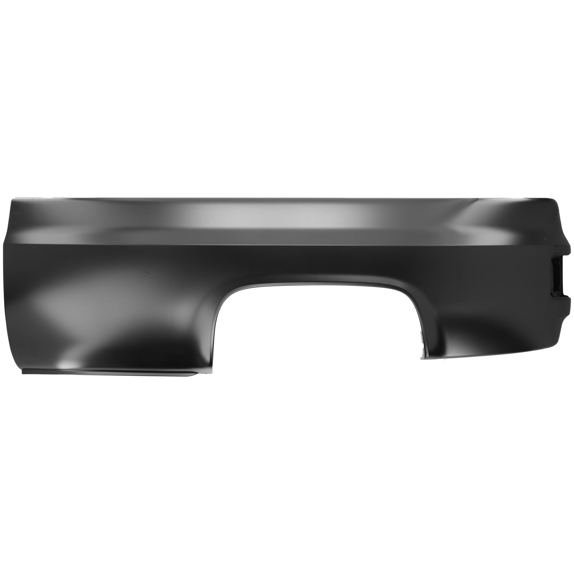 AM CHEVROLET GMC FULL SIZE PICKUP 76-78 TRUCK BEDSIDE PANEL LH Fleetside 8 ft. Bed w Round Fuel Hole SKU JC57010030 OEM 458007