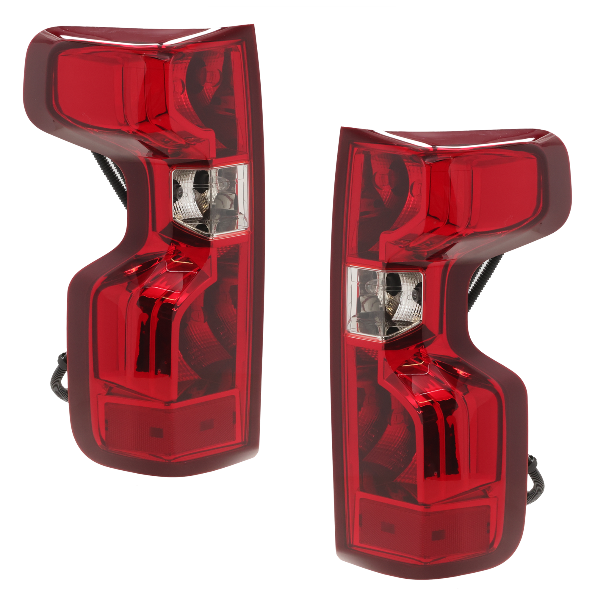 AM SILVERADO 1500-19-23 SILVERADO 1500 LTD 22-22 TAIL LAMP RH AND LH Lens and Housing LED Crew Extended Cab Pickup SKU JC73010128U OEM 84752979 PFM 84752978 PFM