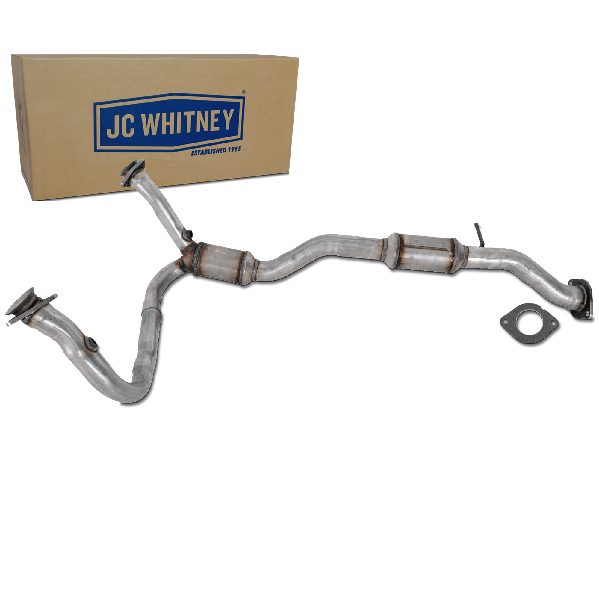 AM JIMMY 00-04 BLAZER 00-05 CATALYTIC CONVERTER 6 Cyl 4.3L eng. 3 Sensor Ports SKU JC96030001