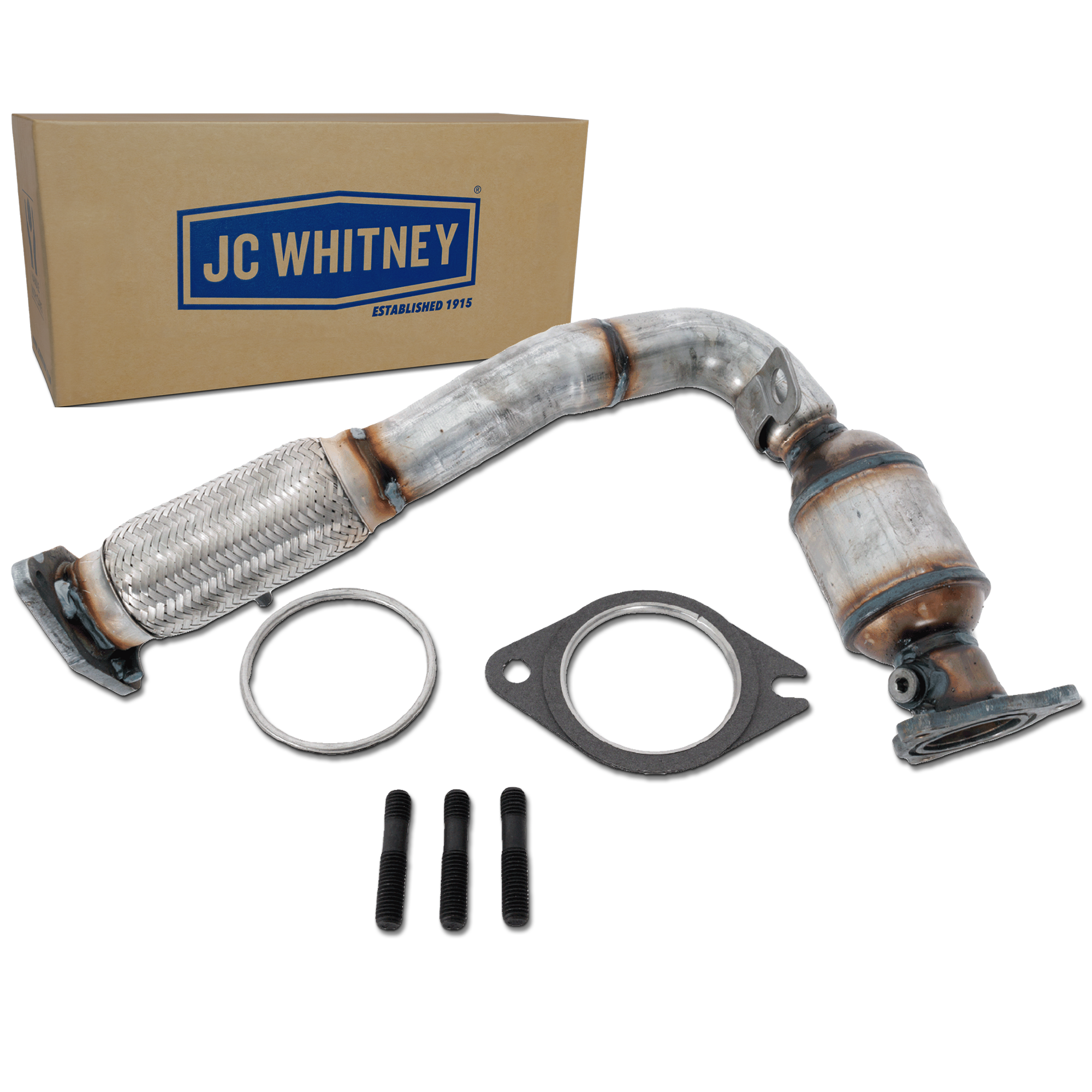 AM EQUINOX TERRAIN 15-17 FRONT CATALYTIC CONVERTER 4 Cyl. 2.4L Engine SKU JC96030016