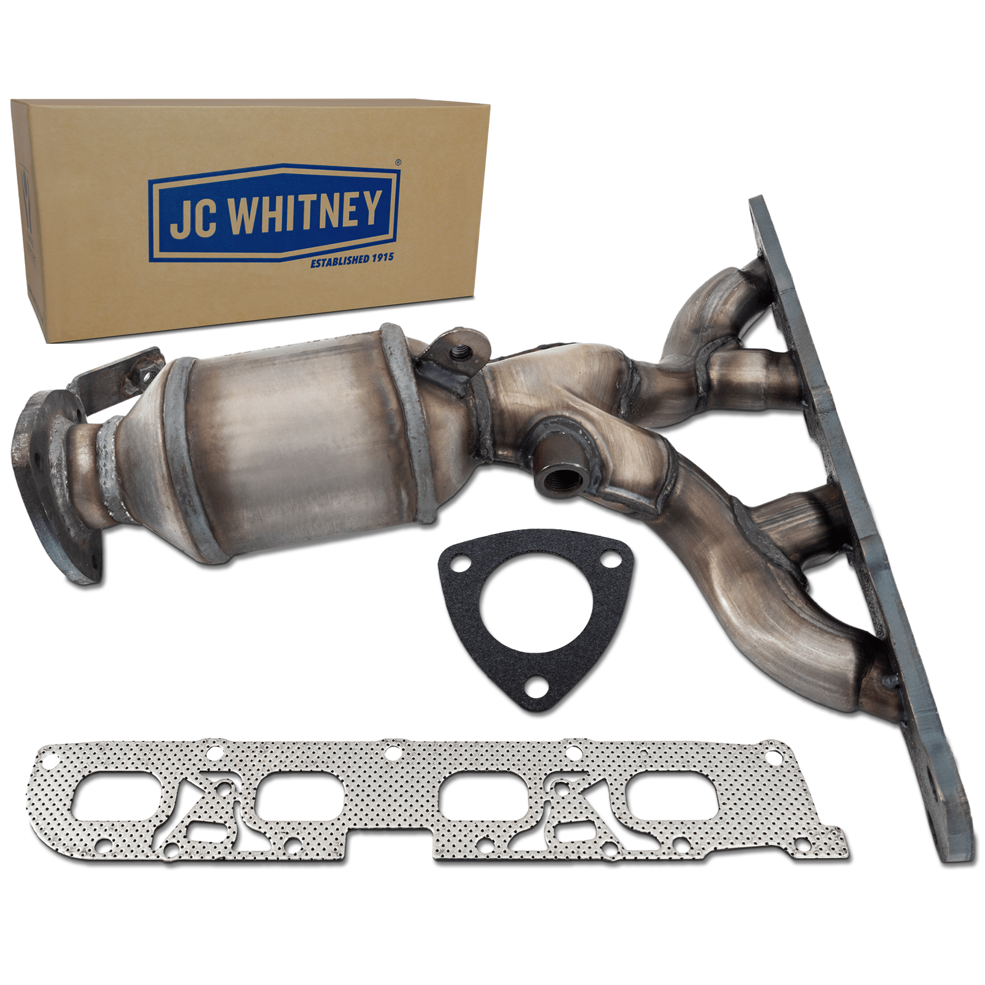 AM MALIBU 04-10 G6-06-09 CATALYTIC CONVERTER Front with Exhaust Manifold 4 Cyl SKU JC960334