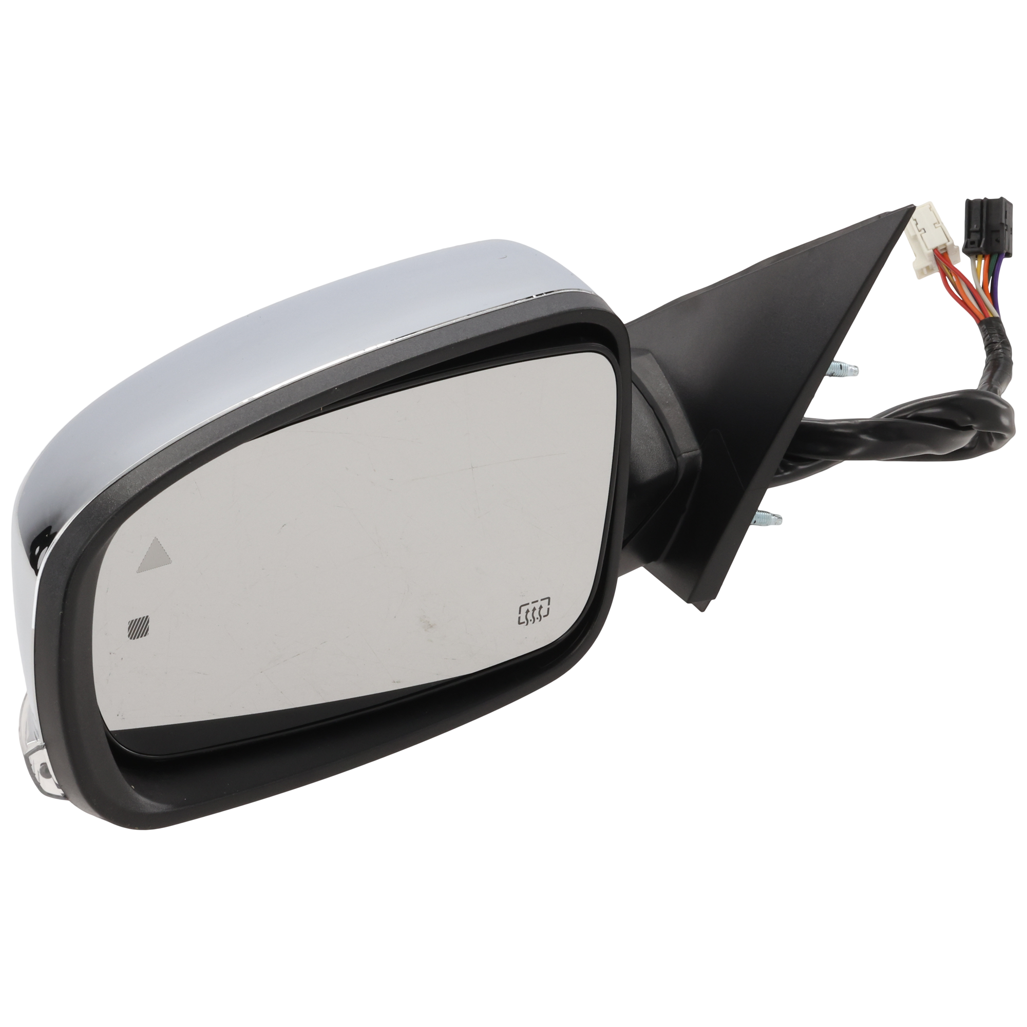AM CHRYSLER 300-11-20 MIRROR LH Power Manual Folding Heated Chrome w BSD Memory Puddle Light and Signal Light No Auto dimming Exc. C Model SKU JCH01CL S Partslink CH1320426 OEM 57010421AJ PFM
