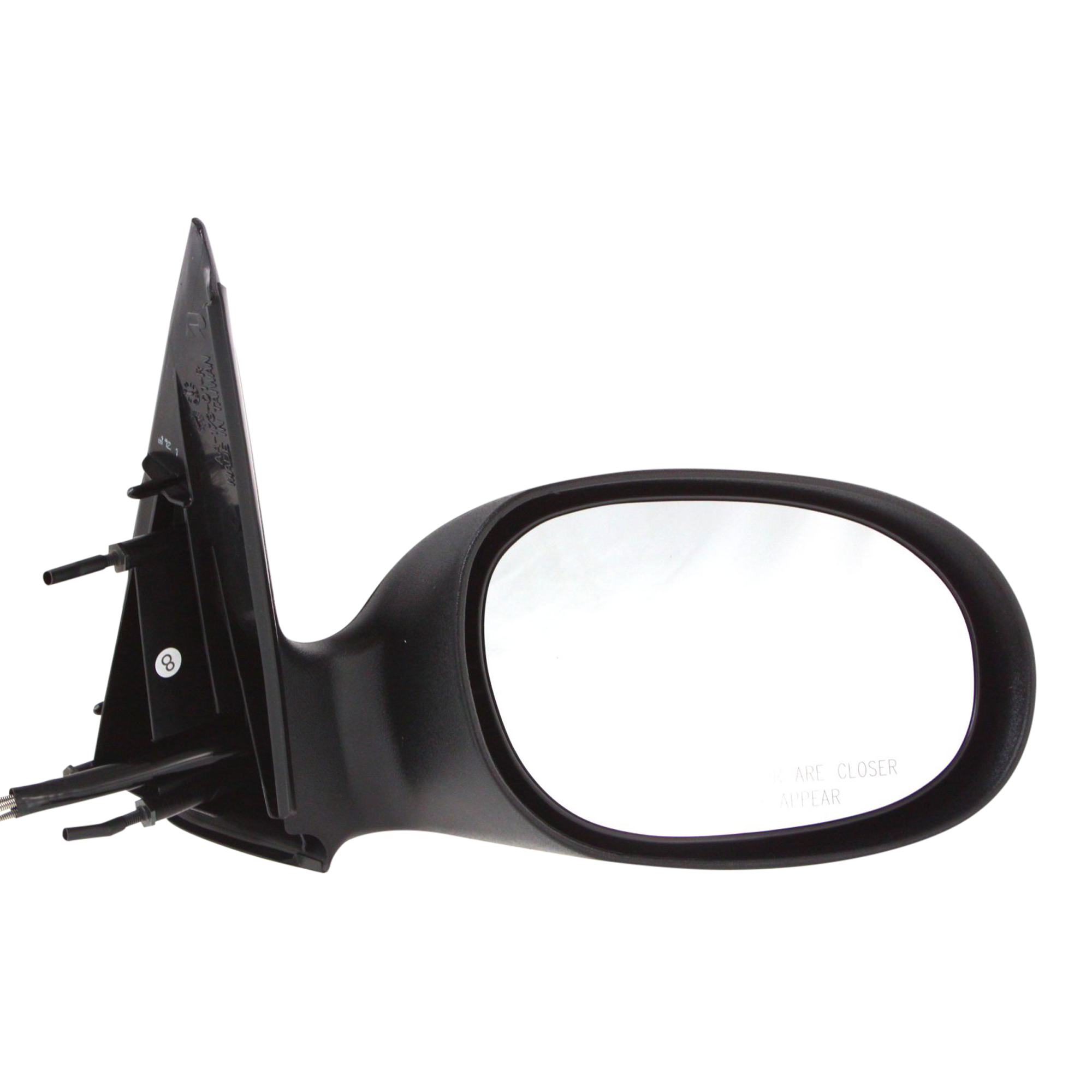 AM PT CRUISER 01-03 MIRROR RH Manual Adjust Non Folding Non Heated Textured SKU JCH22R Partslink CH1321185 OEM 4724654AE