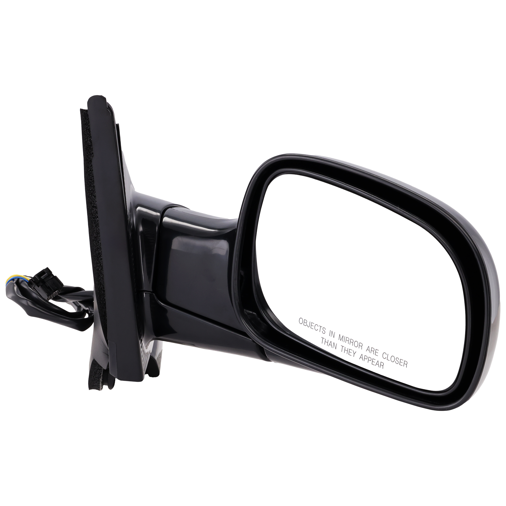 AM CARAVAN 01-07 MIRROR RH Power Manual Folding Non Heated Paintable SKU JCH24ER Partslink CH1321204 OEM 4857876AC