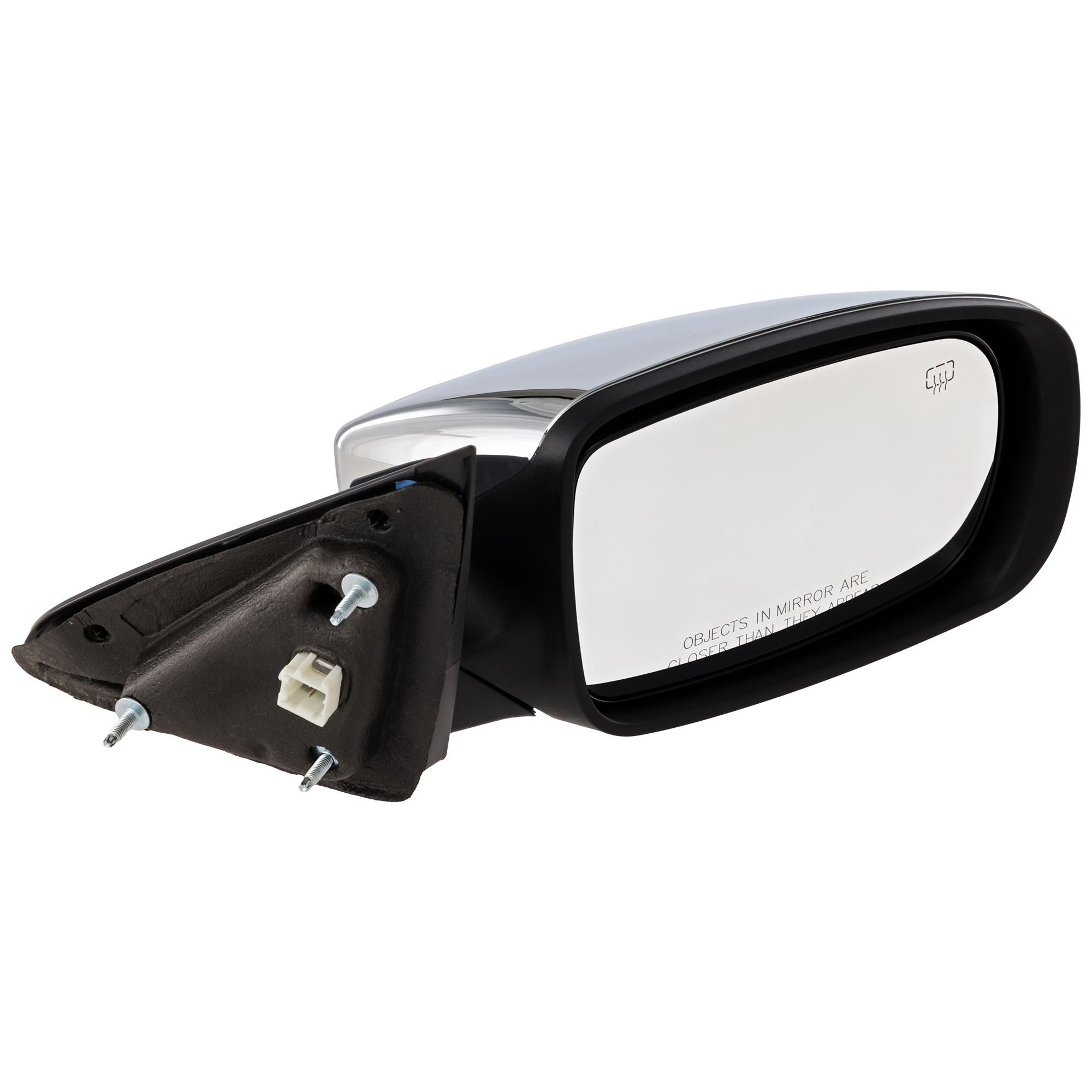 AM CHRYSLER 200-11-14 MIRROR RH Power Manual Folding Heated Chrome Sedan SKU JCH58ER Partslink CH1321329 OEM 68081540AB PFM