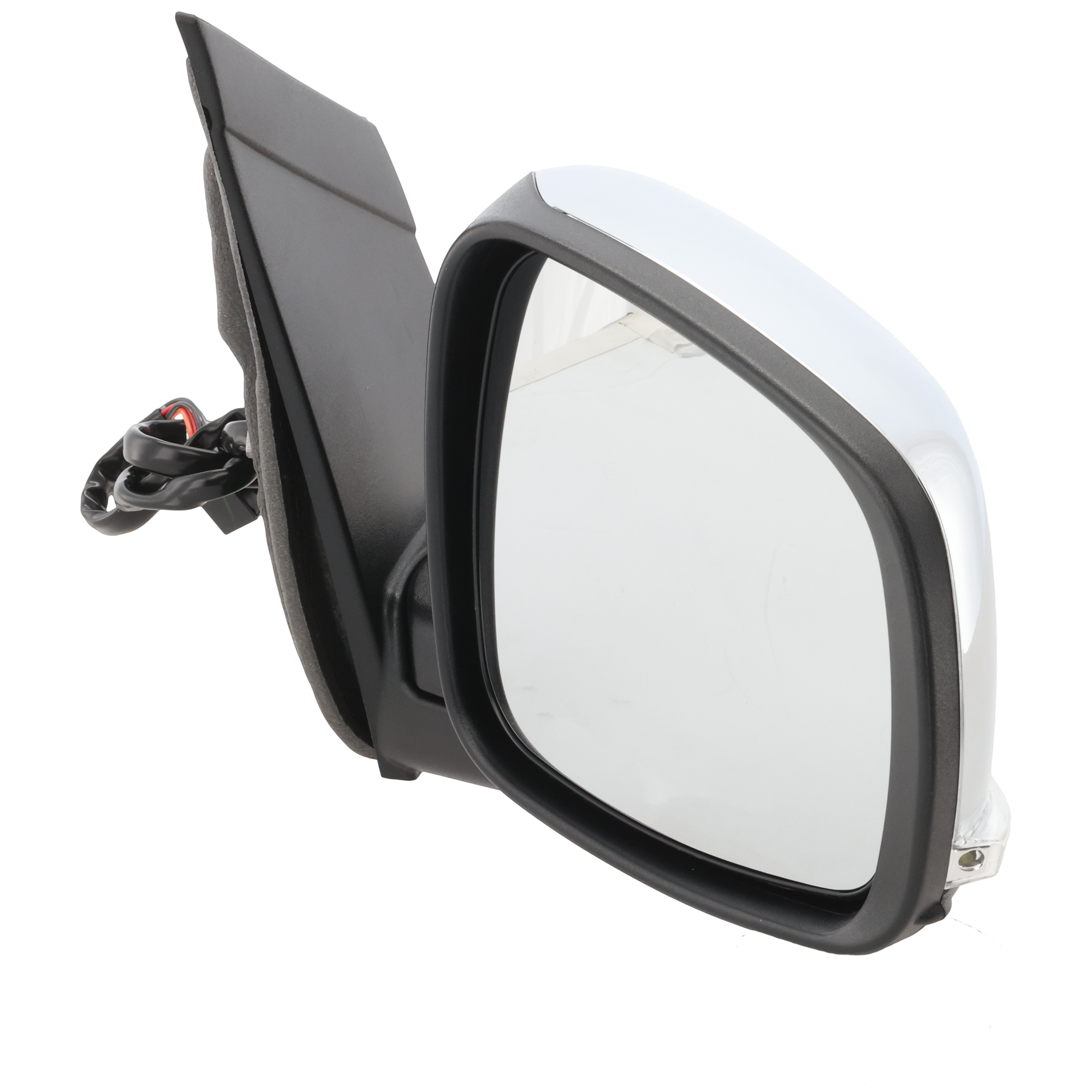 AM GRAND CARAVAN TOWN COUNTRY 08-16 MIRROR RH Power Manual Folding Heated Chrome w Signal Light SKU JCH69CR S Partslink CH1321382 OEM 5113260AN