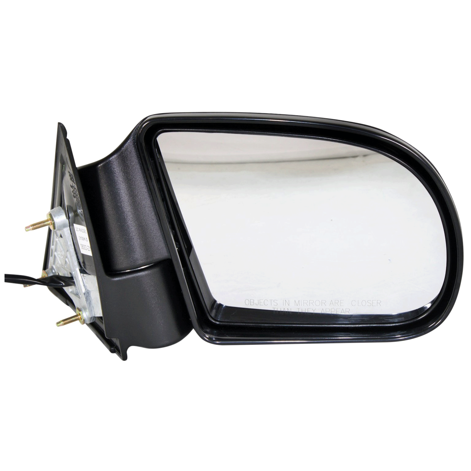 AM S10 PICKUP SONOMA 99-04 MIRROR RH Power Manual Folding Non Heated Paintable SKU JCV108ER Partslink GM1321253 OEM Performance