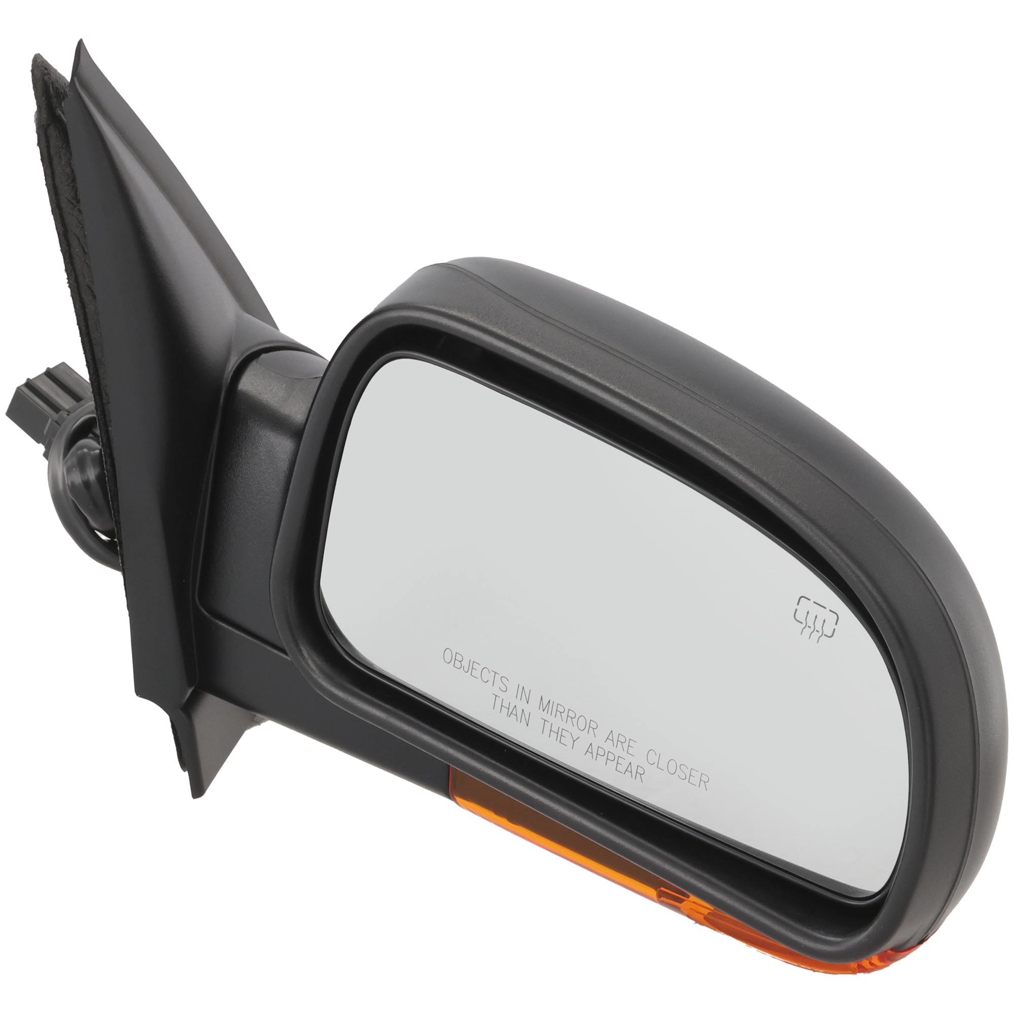 AM TRAILBLAZER 02-03 MIRROR RH Power Manual Folding Heated Textured w Signal Light No Memory SKU JCV129ER S Partslink GM1321351 OEM 15789789
