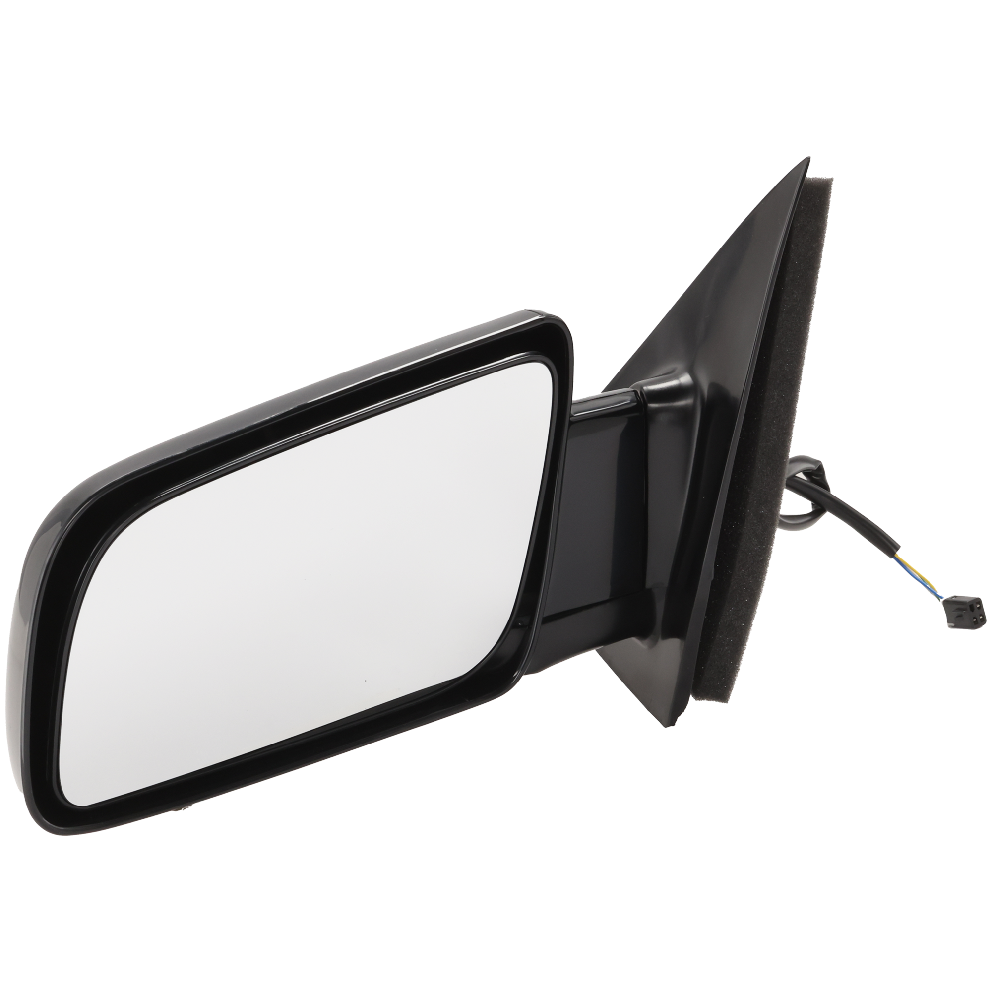AM ASTRO 00-05 MIRROR LH Power Manual Folding Non Heated Paintable Below Eyeline SKU JCV12EL Partslink GM1320232 OEM 15757375
