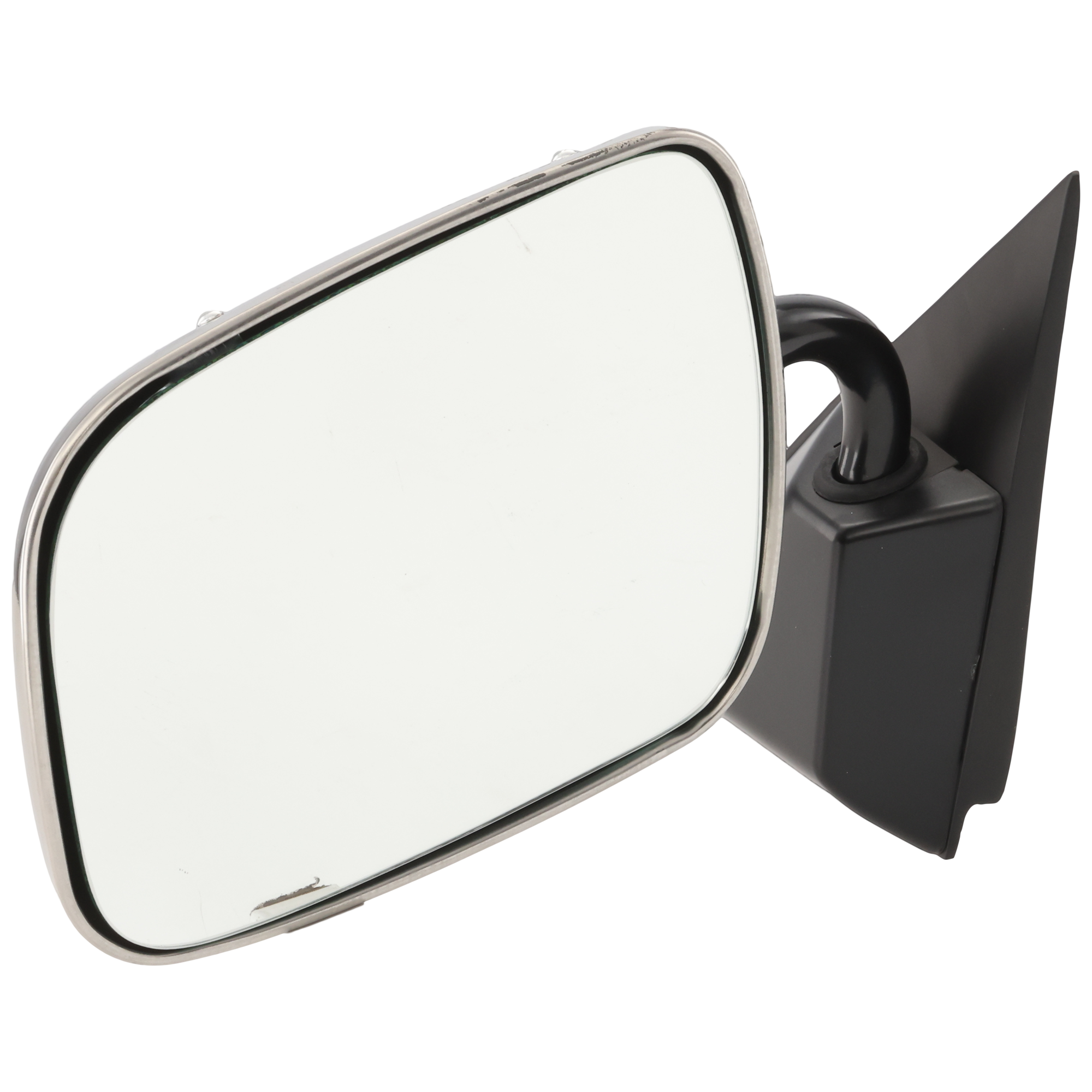 AM C K FULL SIZE P U 88-02 MIRROR LH Manual Adjust Manual Folding Non Heated Polished Below Eyeline Type Steel SKU JCV131L OEM 15697331