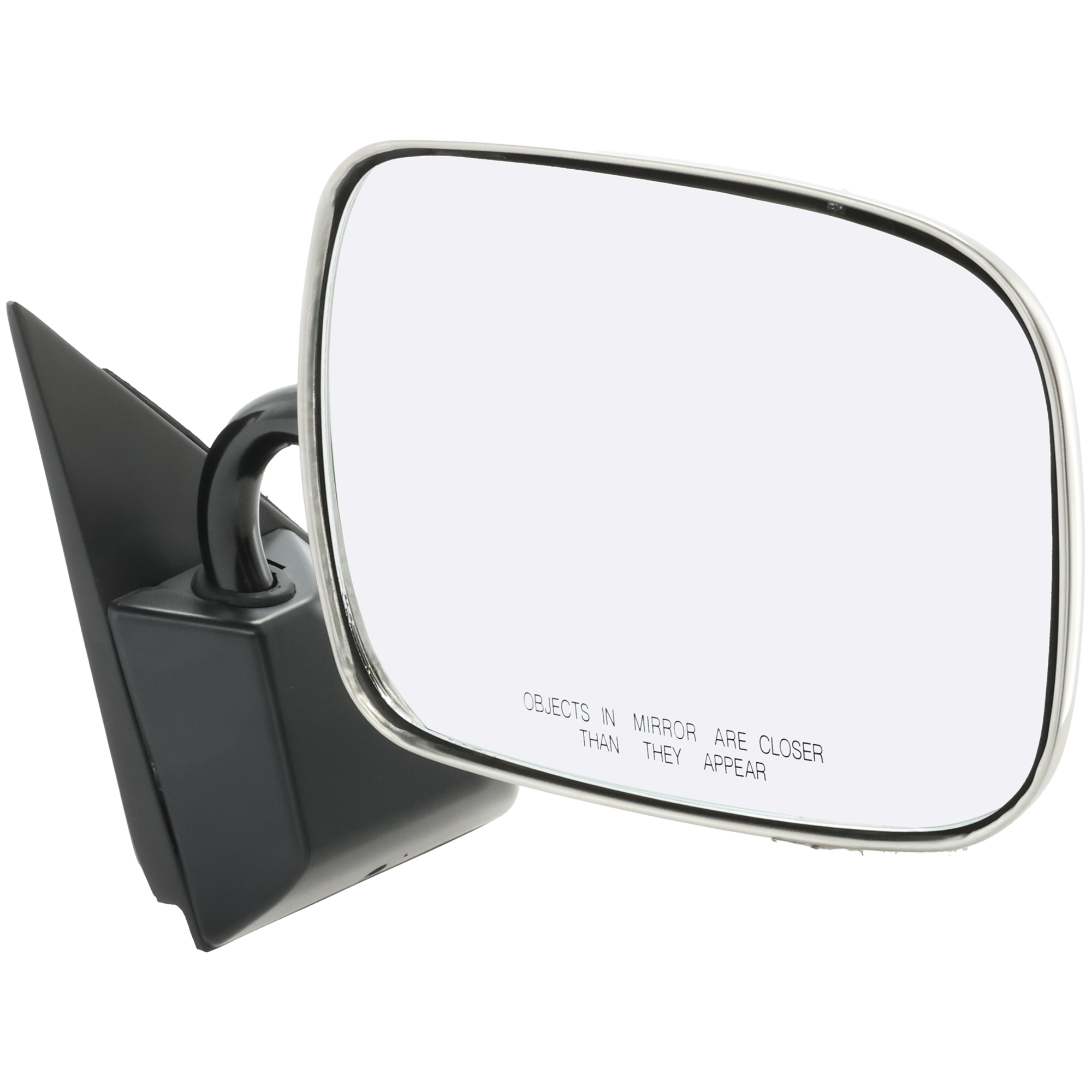 AM C K FULL SIZE P U 88-02 MIRROR RH Manual Adjust Manual Folding Non Heated Polished Below Eyeline Type Steel SKU JCV131R OEM 15697332