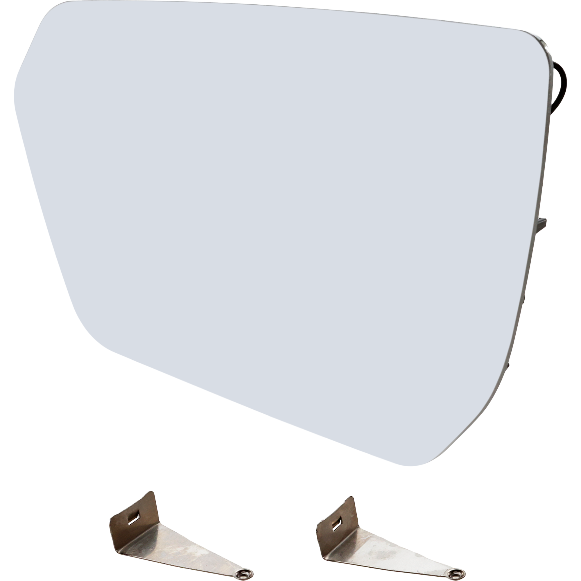 AM EQUINOX TERRAIN 18-24 MIRROR GLASS LH Power Heated w o Auto Dimming w Blind Spot Glass w Backing Plate SKU JCV156GL Partslink GM1324151 OEM 23406425