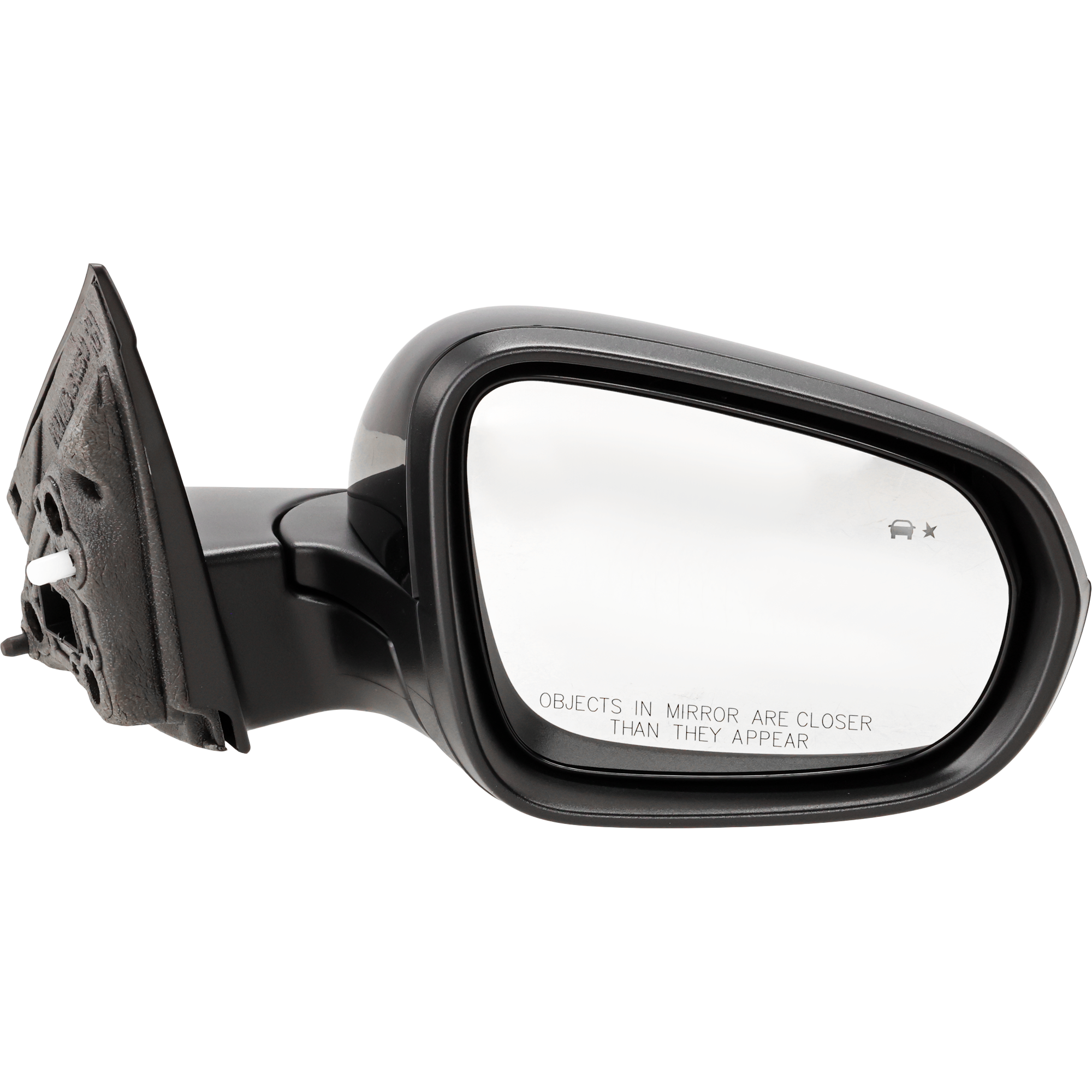 AM TRAX 24-24 MIRROR RH Power Manual Folding Heated Paintable w BSD No Memory Signal Light Puddle Light and Lane Change Assist SKU JCV165ER Partslink GM1321701 OEM 42891810 PFM
