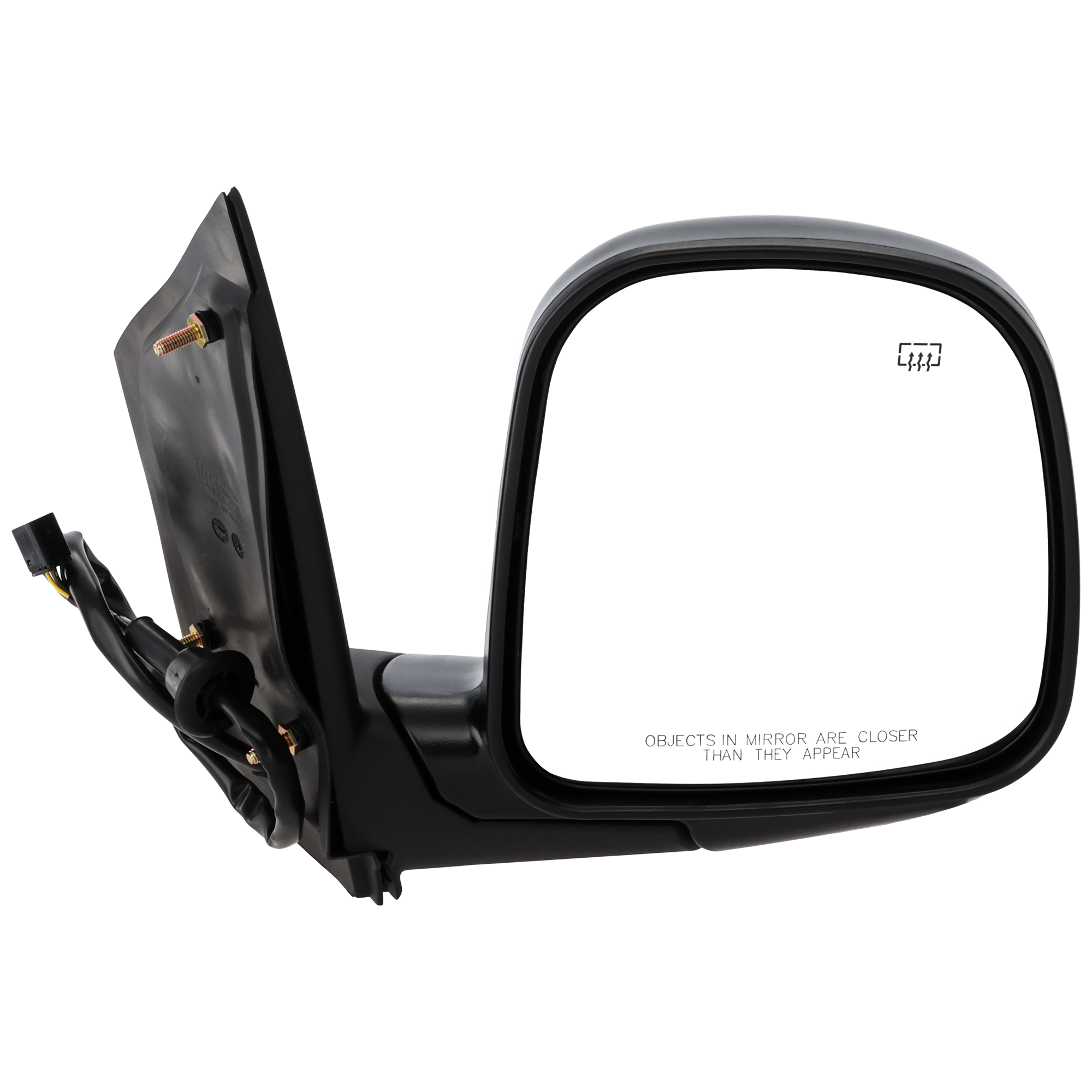 AM EXPRESS SAVANA VAN 96-02 MIRROR RH Power Manual Folding Heated Paintable SKU JCV17ER Partslink GM1321228 OEM 15768771