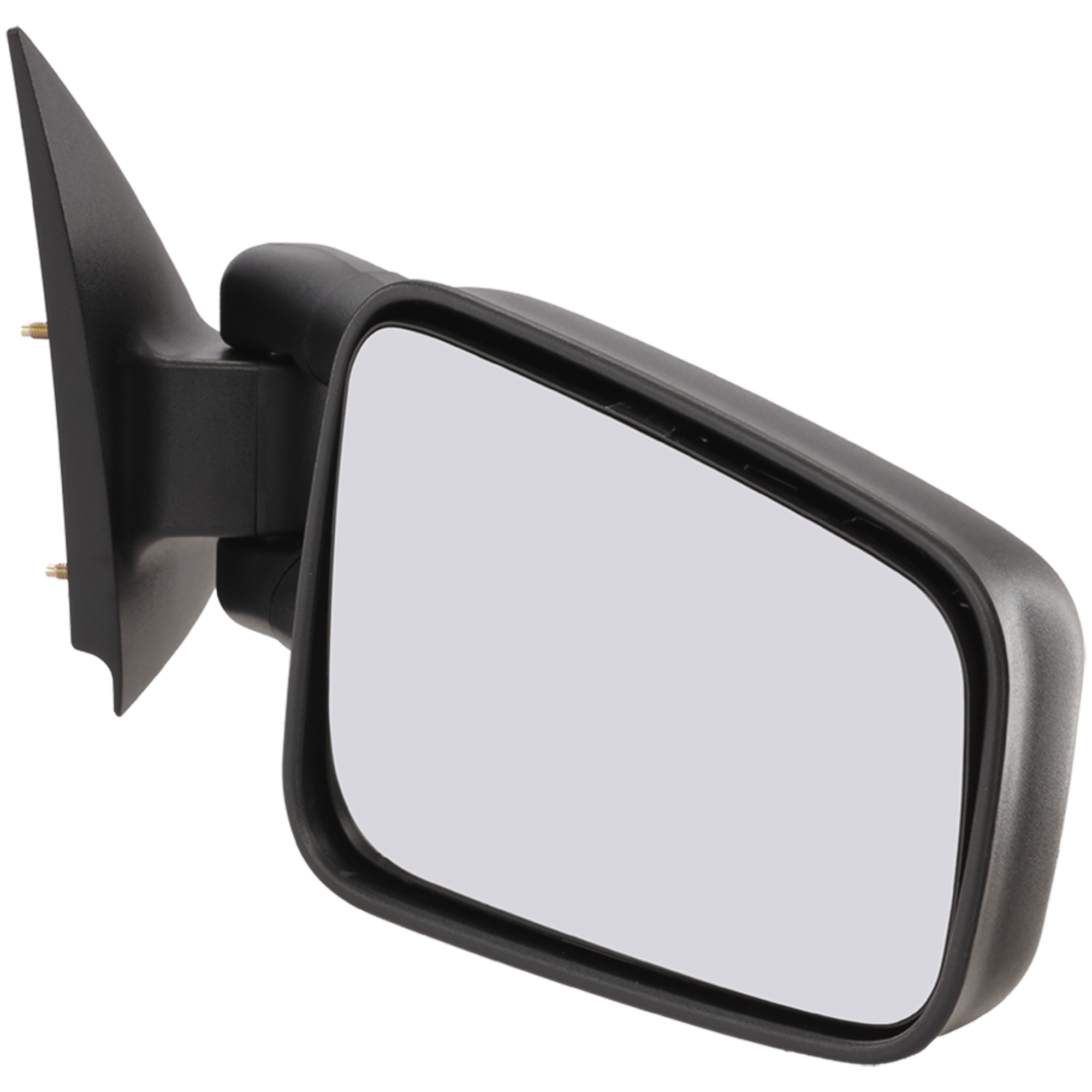 AM SILVERADO SIERRA 99-06 TOWING MIRROR RH Manual Adjust Manual Folding Non Heated Textured Includes 2007 Classic Camper w o Wide Angle Glass SKU JCV18R Partslink GM1321244 OEM 15172059