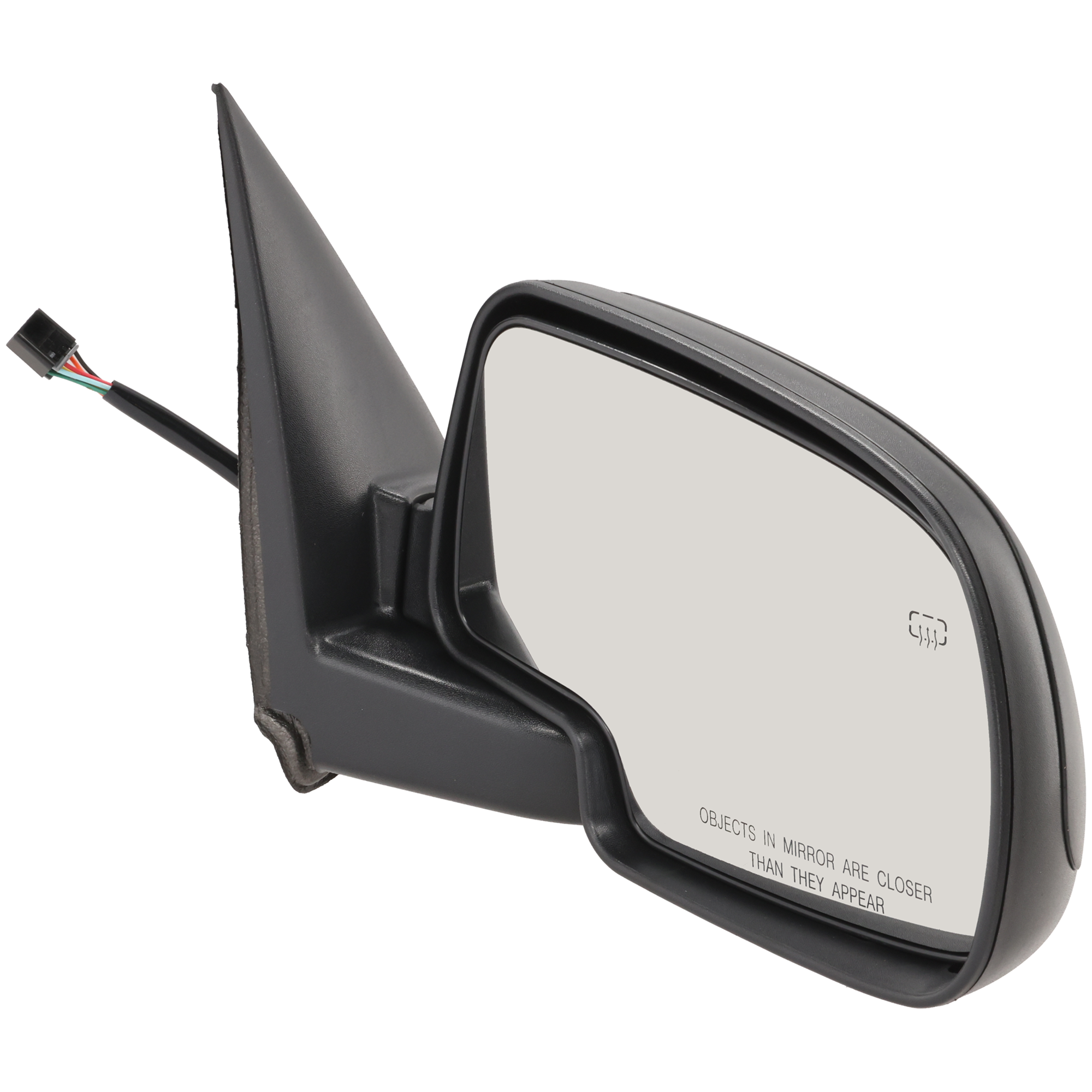 AM SILVERADO SIERRA 99-06 MIRROR RH Power Manual Folding Heated Textured Includes 2007 Classic w Puddle Light No Memory and Signal Light SKU JCV19ER Partslink GM1321247 OEM 15179833