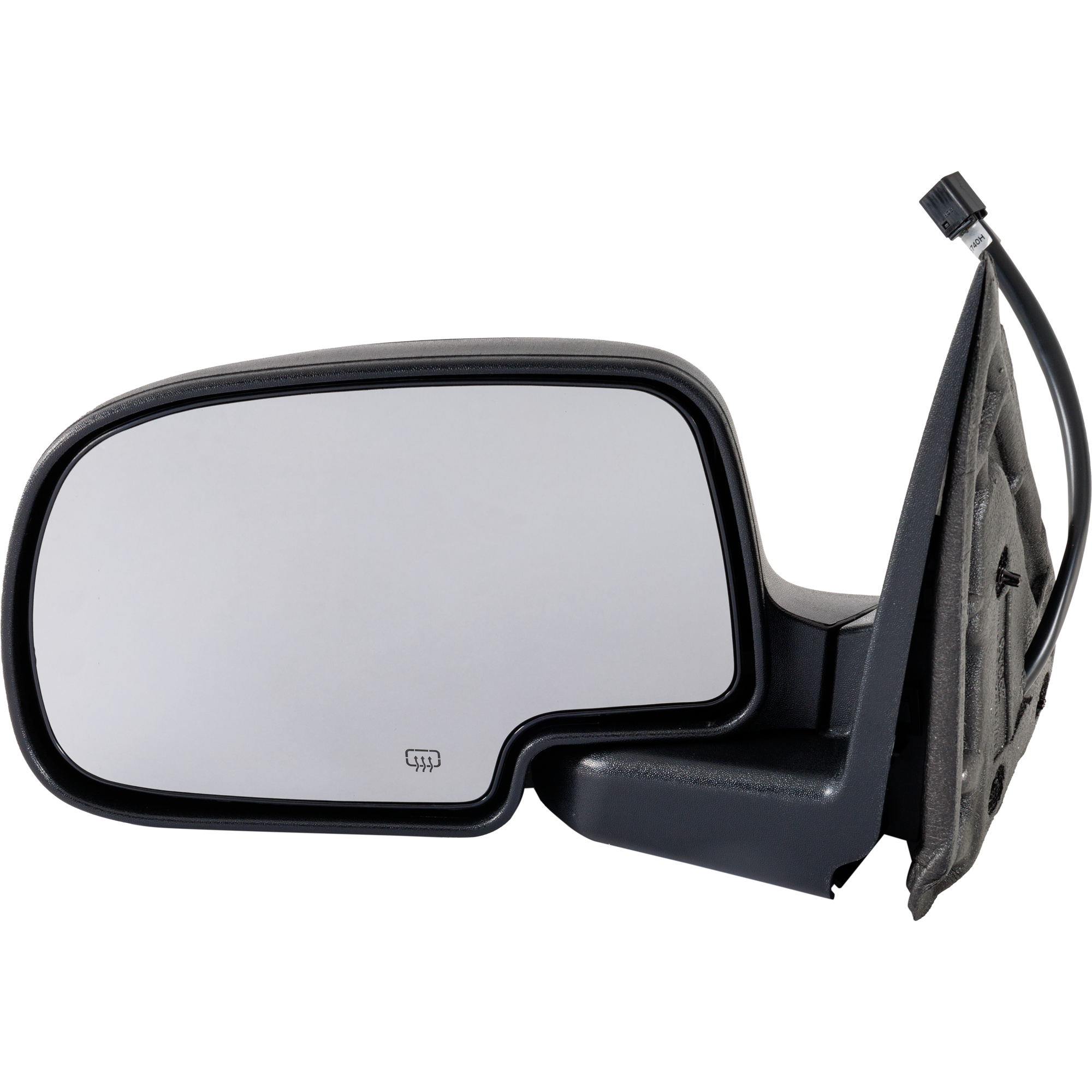 AM SILVERADO SIERRA 99-02 MIRROR LH Power Manual Folding Heated Textured No Memory Puddle Light and Signal Light SKU JCV21EL Partslink GM1320250 OEM Performance