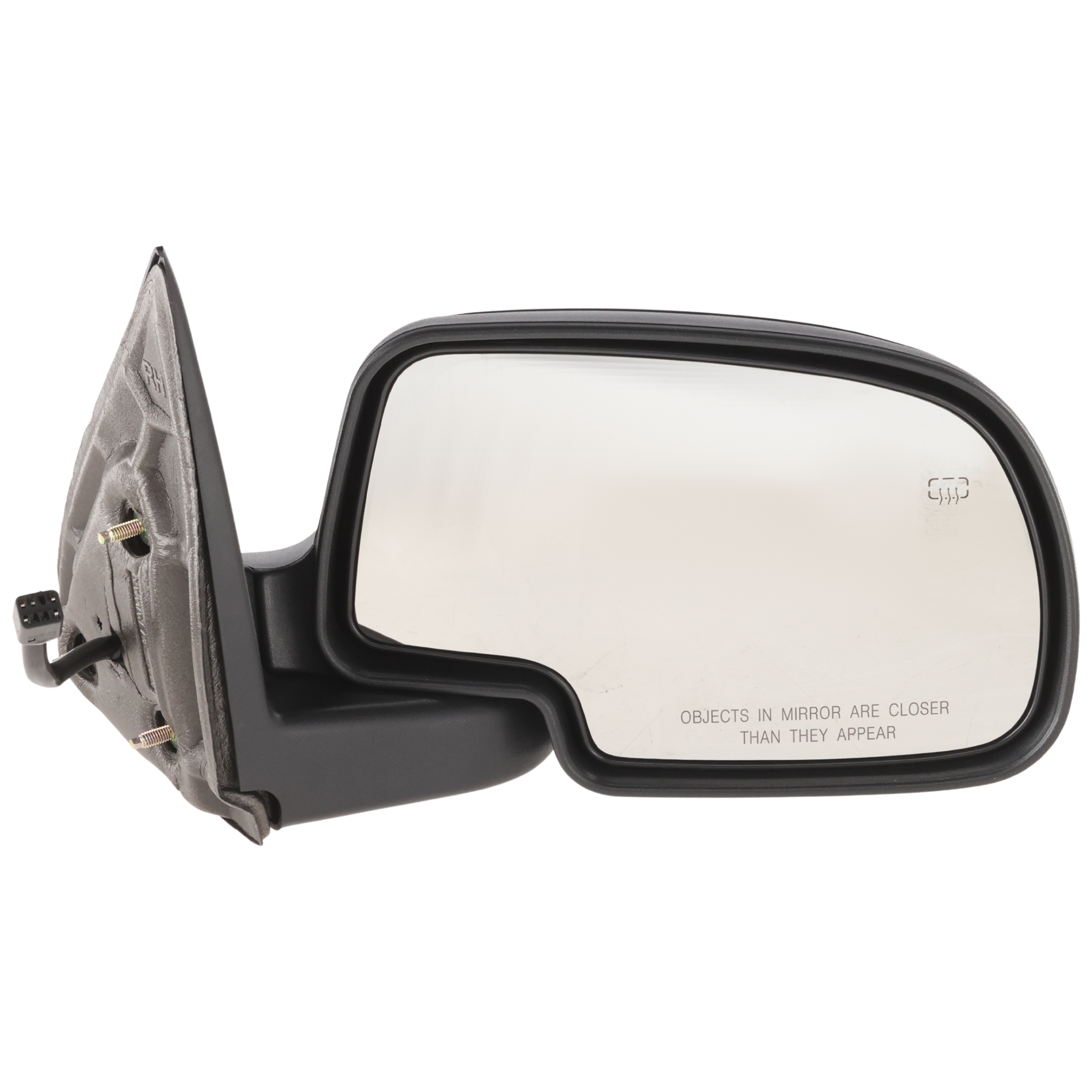 AM SILVERADO SIERRA 99-02 MIRROR RH Power Manual Folding Heated Textured No Memory Puddle Light and Signal Light SKU JCV21ER Partslink GM1321250 OEM Performance