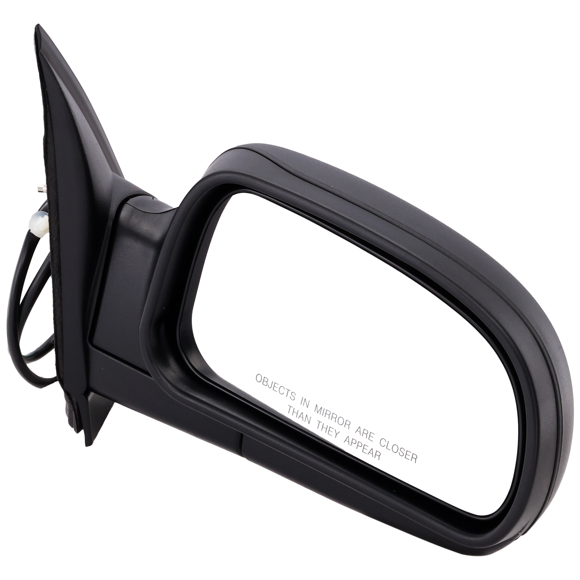 AM TRAILBLAZER 02-09 MIRROR RH Power Manual Folding Heated Textured No Signal Light SKU JCV26ER Partslink GM1321265 OEM 15206176