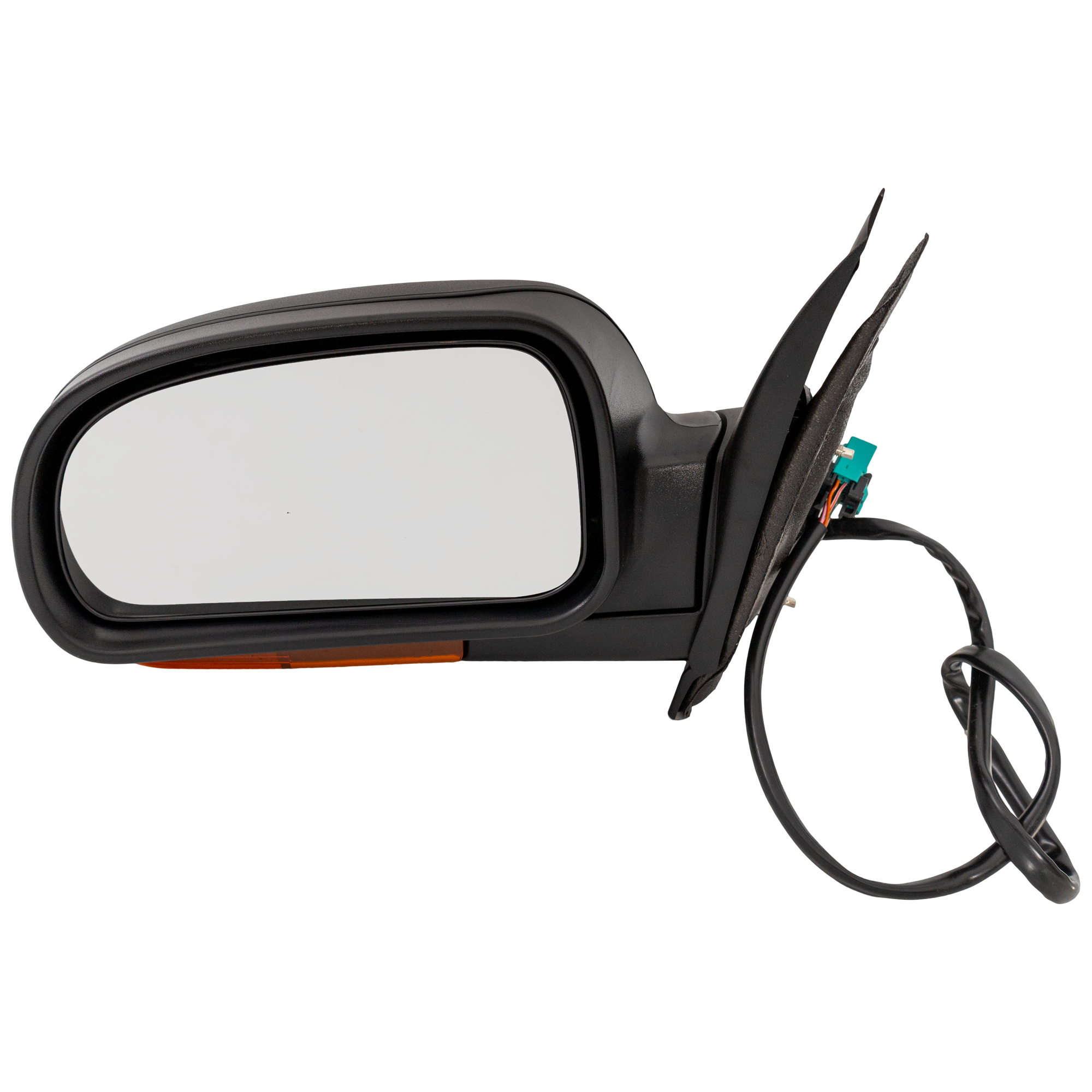 AM TRAILBLAZER 02-03 MIRROR LH Power Manual Folding Heated Textured w Memory and Signal Light SKU JCV29EL S OEM 15789785 PFM