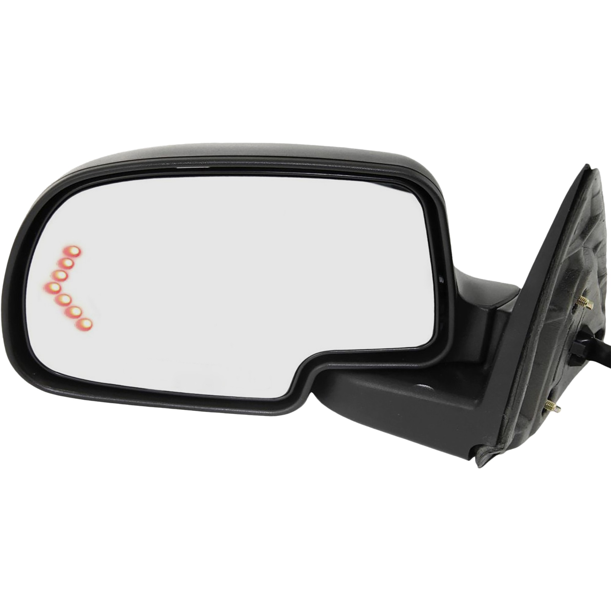 AM SILVERADO SIERRA 03-06 MIRROR LH Power Manual Folding Heated Paintable Textured 2 Caps w Puddle and Signal Lights No Memory Includes 2007 Classic SKU JCV31EL S Partslink GM1321294 OEM 15124831 PFM