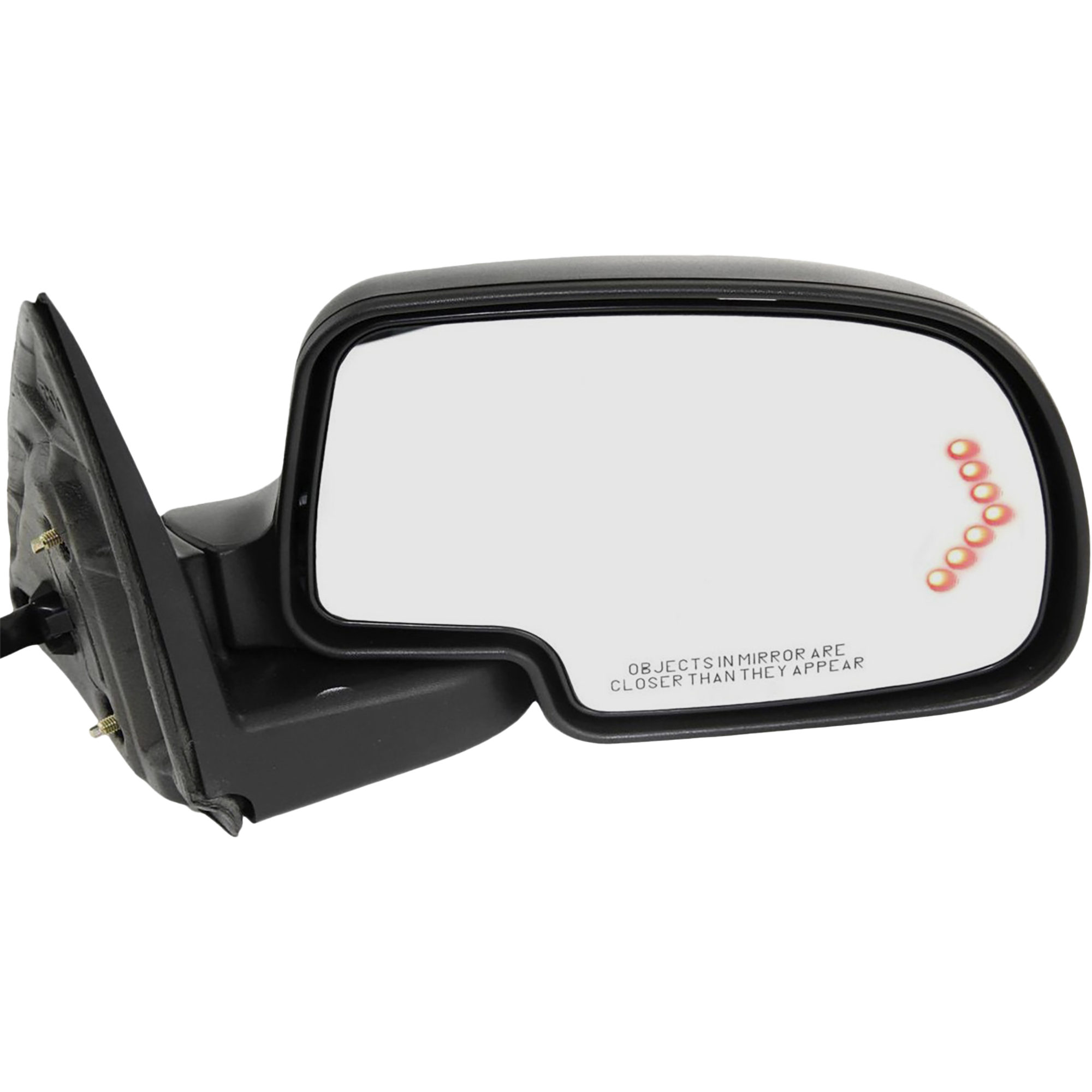 AM SILVERADO SIERRA 03-06 MIRROR RH Power Manual Folding Heated Paintable Textured Includes 2007 Classic 2 Caps w Puddle and Signal Lights No Memory SKU JCV31ER S Partslink GM1320294 OEM 15124830 PFM
