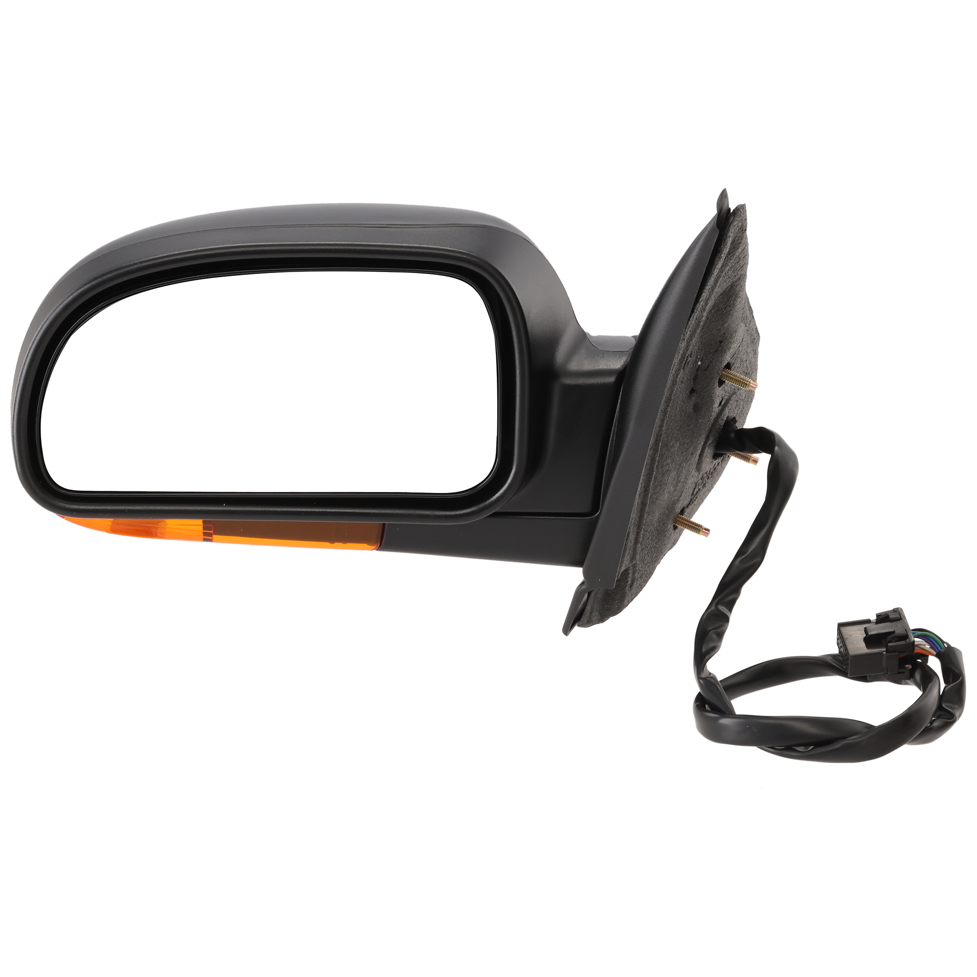 AM TRAILBLAZER 04-07 MIRROR LH Power Manual Folding Heated Paintable w Memory and Signal Light SKU JCV36EL Partslink GM1320323 OEM 15789785