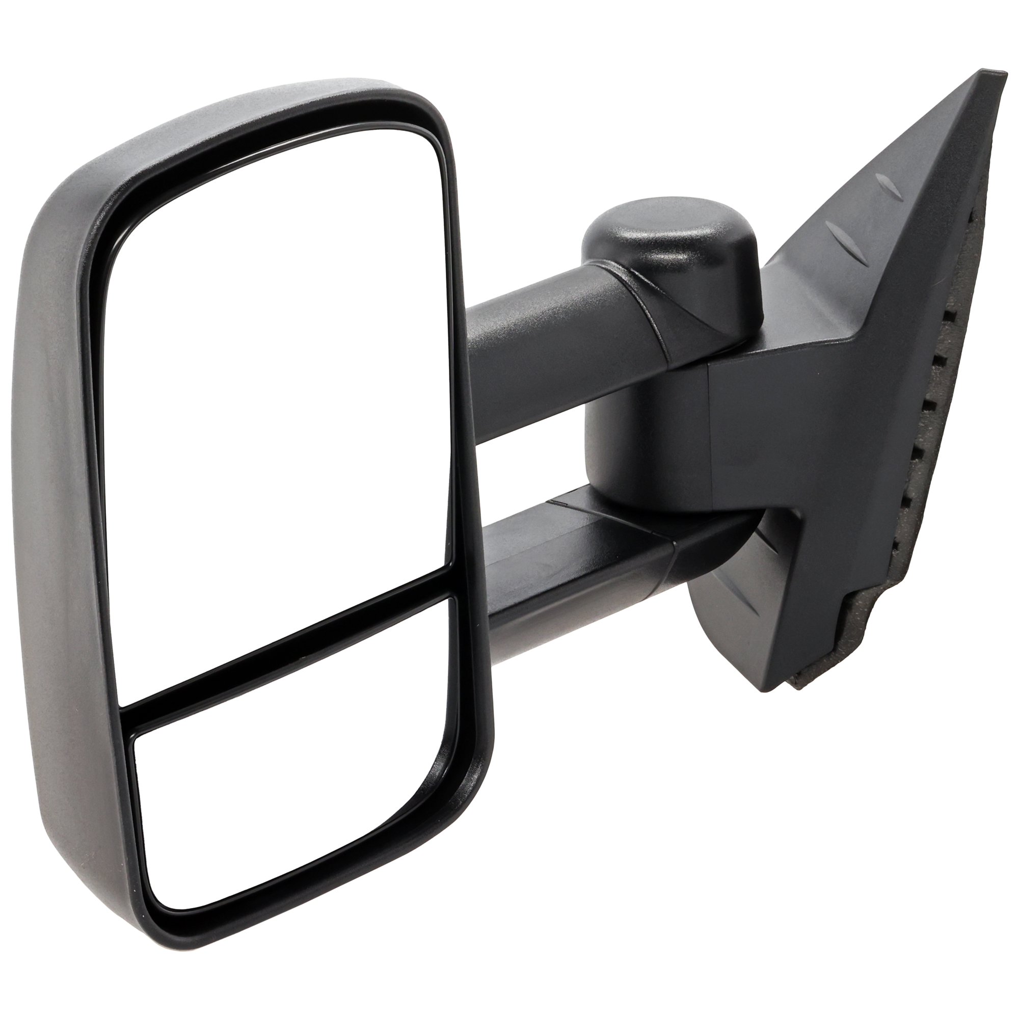 AM SILVERADO 07-13 SUBURBAN 07-14 TOWING MIRROR LH Manual Adjust Manual Folding Non Heated Textured No Memory Puddle Light and Signal Light SKU JCV39L Partslink GM1320337 OEM 20862094
