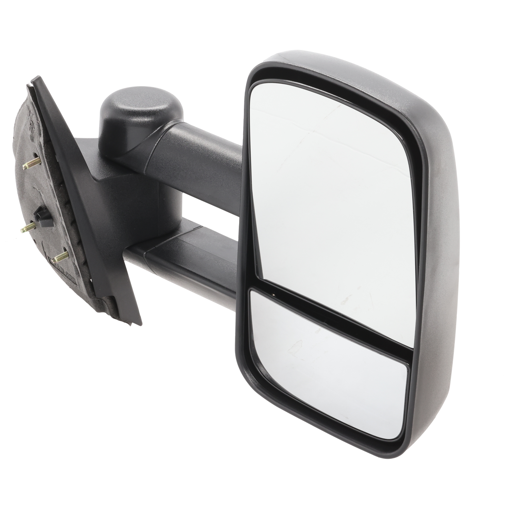 AM SILVERADO 07-13 SUBURBAN 07-14 TOWING MIRROR RH Manual Adjust Manual Folding Non Heated Textured No Memory Puddle Light and Signal Light SKU JCV39R Partslink GM1321337 OEM 20862095