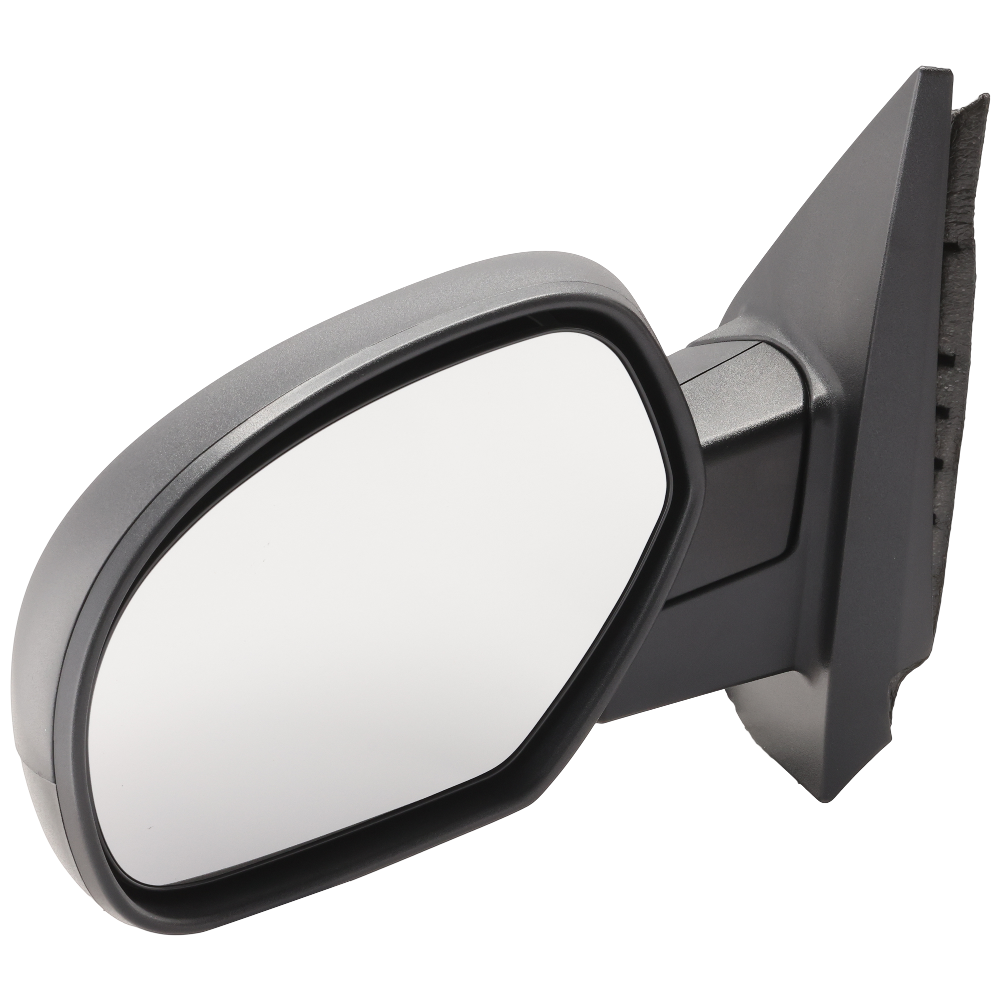 AM SILVERADO 07-13 SUBURBAN 07-14 MIRROR LH Manual Adjust Manual Folding Non Heated Textured No Memory Puddle Light and Signal Light SKU JCV41L Partslink GM1320332 OEM 20843118