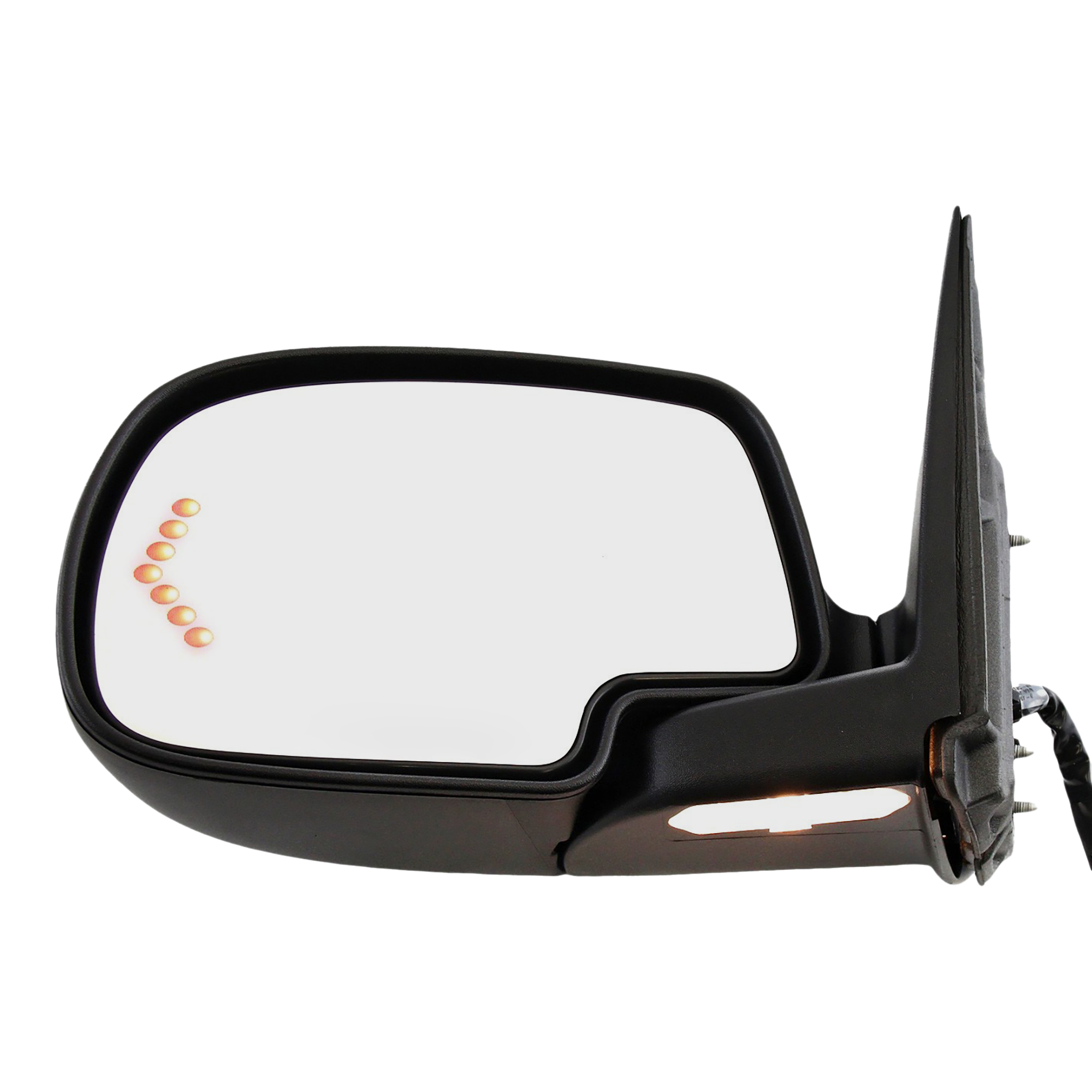 AM SILVERADO SIERRA 03-06 MIRROR LH Power Power Folding Heated Paintable w Memory Puddle Light and Signal Light w Auto Dimming Includes 2007 Classic SKU JCV45EL S Partslink GM1320373 OEM 88980721