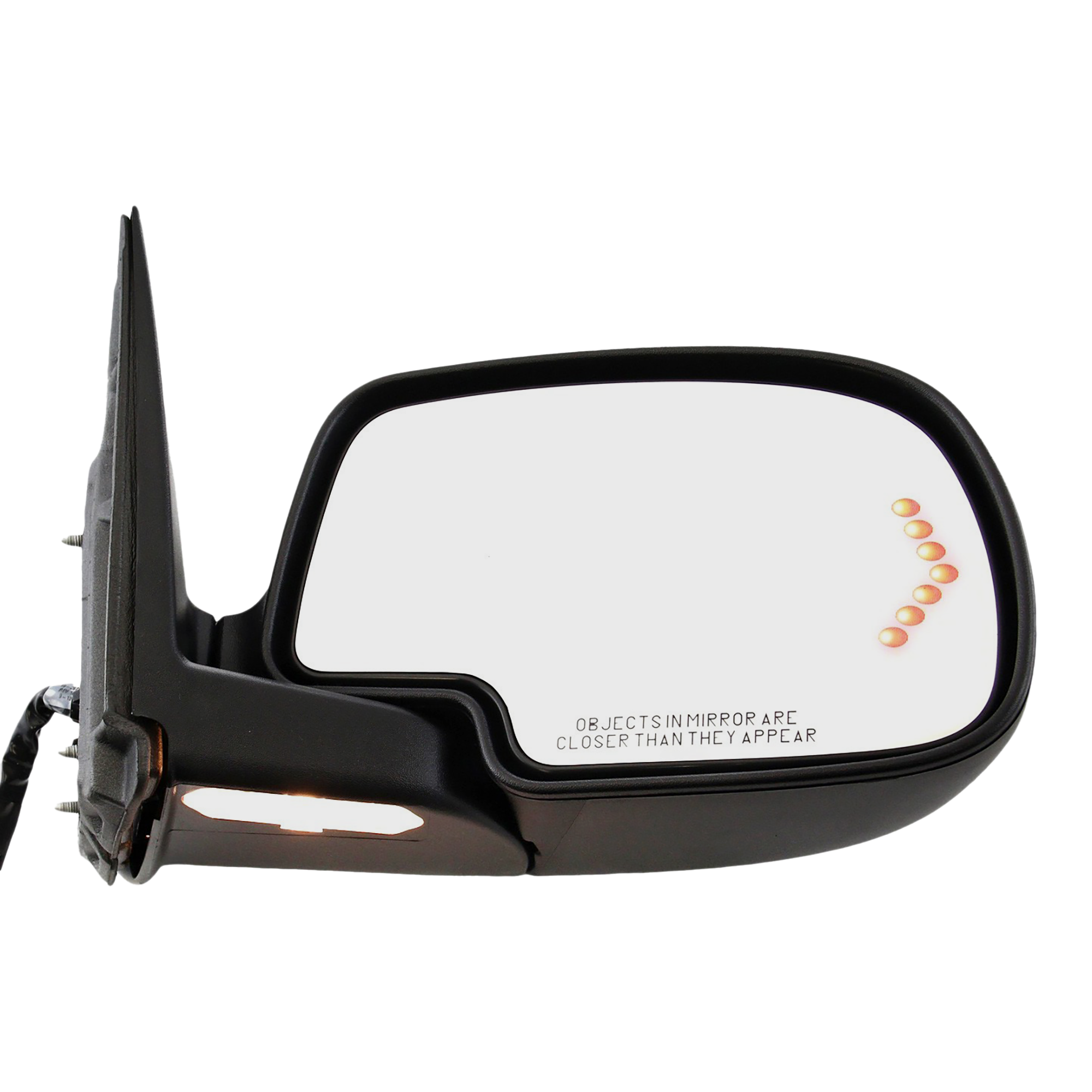 AM SILVERADO SIERRA 03-06 MIRROR RH Power Power Folding Heated Paintable w Memory Puddle Light and Signal Light w Auto Dimming Includes 2007 Classic SKU JCV45ER S Partslink GM1321373 OEM 88980722