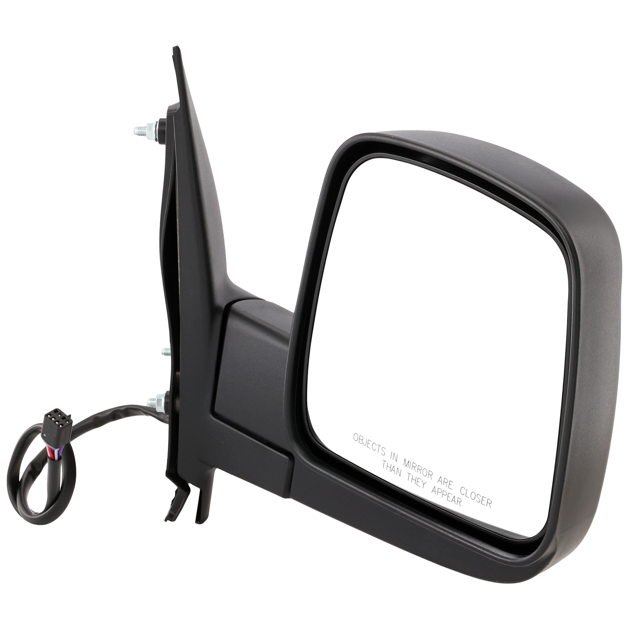 AM EXPRESS SAVANA VAN 03-07 MIRROR RH Power Manual Folding Heated Textured Standard Type No Signal Light SKU JCV53ER Partslink GM1321283 OEM 15937981