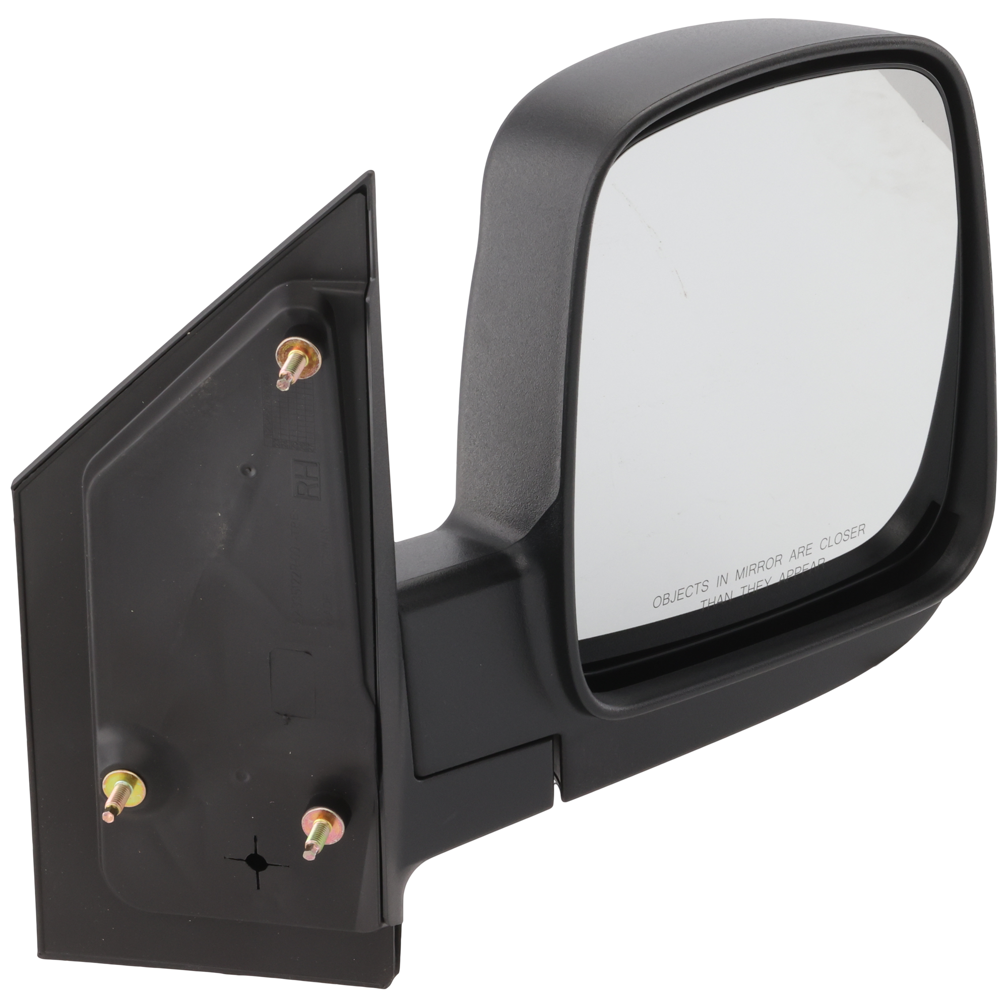 AM EXPRESS SAVANA VAN 03-07 MIRROR RH Manual Adjust Manual Folding Non Heated Textured Standard Type No Signal Light SKU JCV53R Partslink GM1321284 OEM 15937996