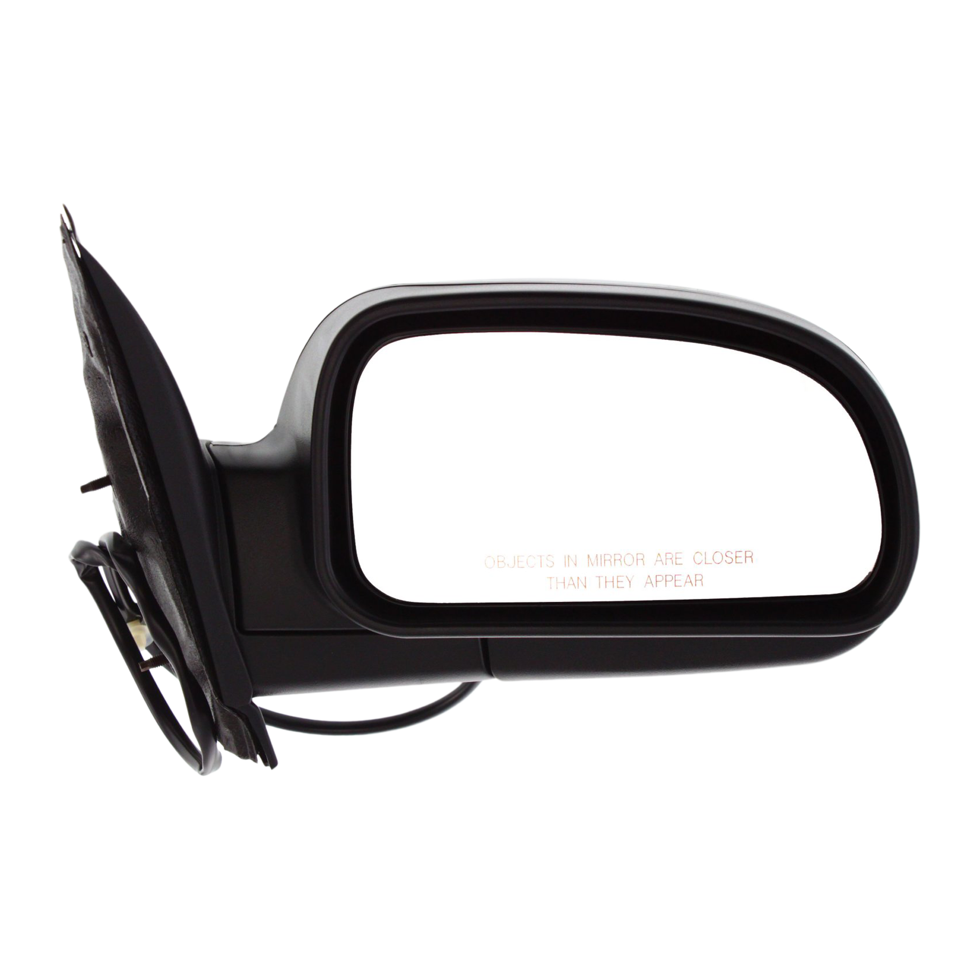 AM TRAILBLAZER 06-09 MIRROR RH Power Manual Folding Heated Paintable No Signal Light SS Model SKU JCV84ER Partslink GM1321331 OEM 19120879