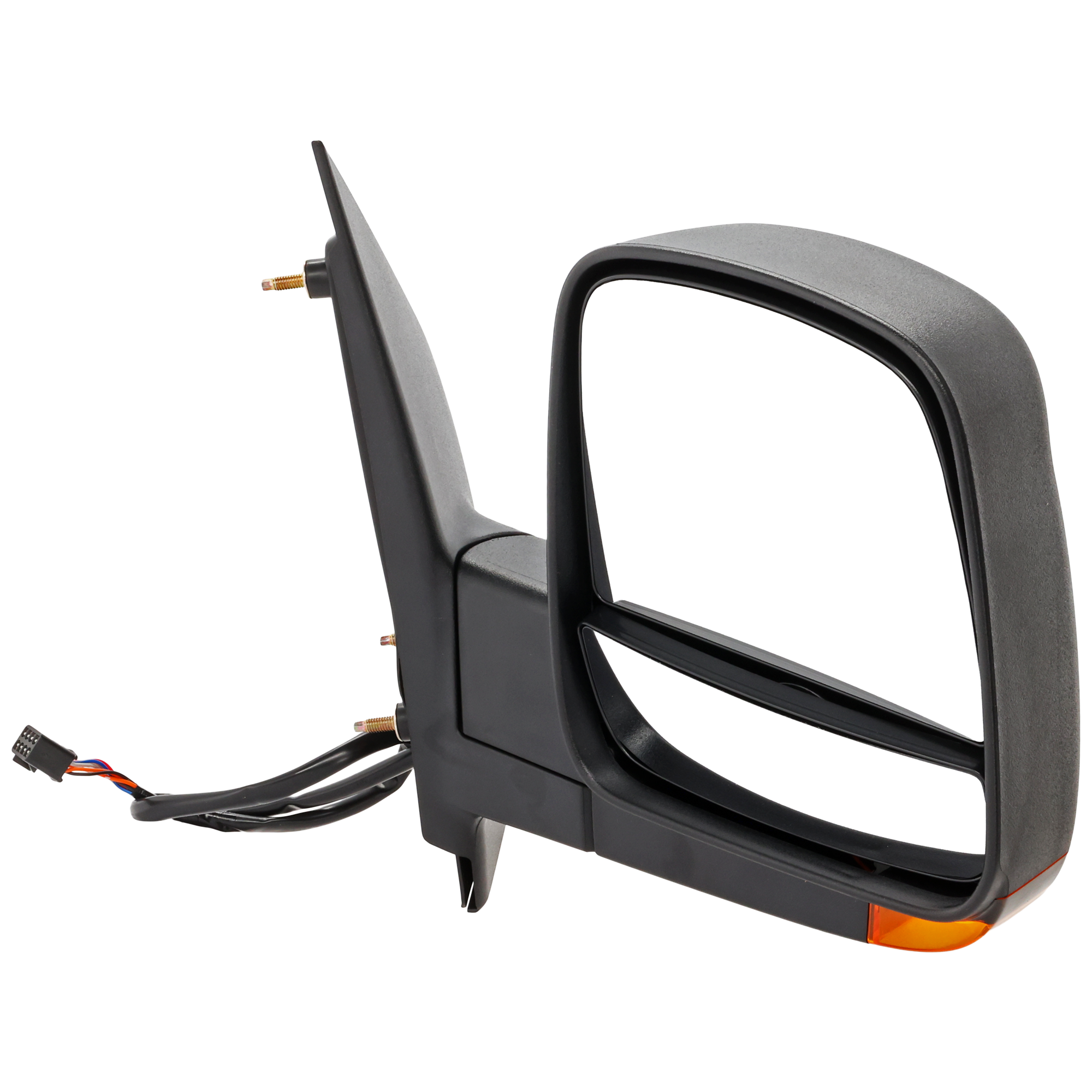 AM EXPRESS SAVANA VAN 08-23 MIRROR RH Power Manual Folding Heated Textured Standard Type w Signal Light SKU JCV87ER S Partslink GM1321397 OEM 84994861