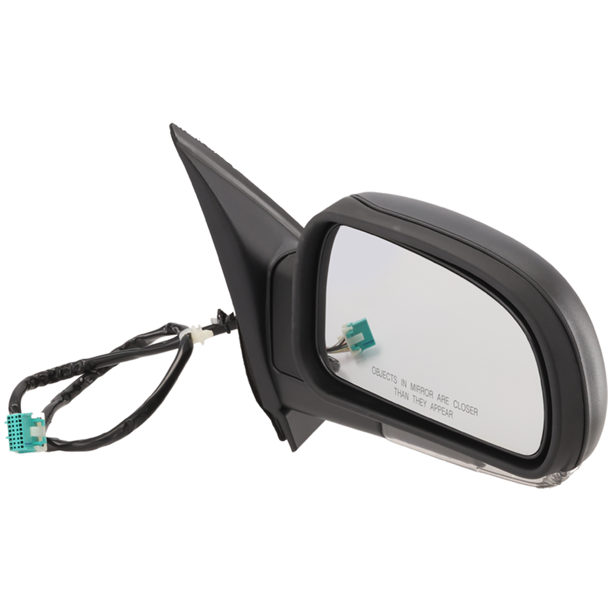 AM TRAILBLAZER 02-09 MIRROR RH Power Power Folding Heated Textured w Signal Light SKU JCV88ER S Partslink GM1321394 OEM 15810919