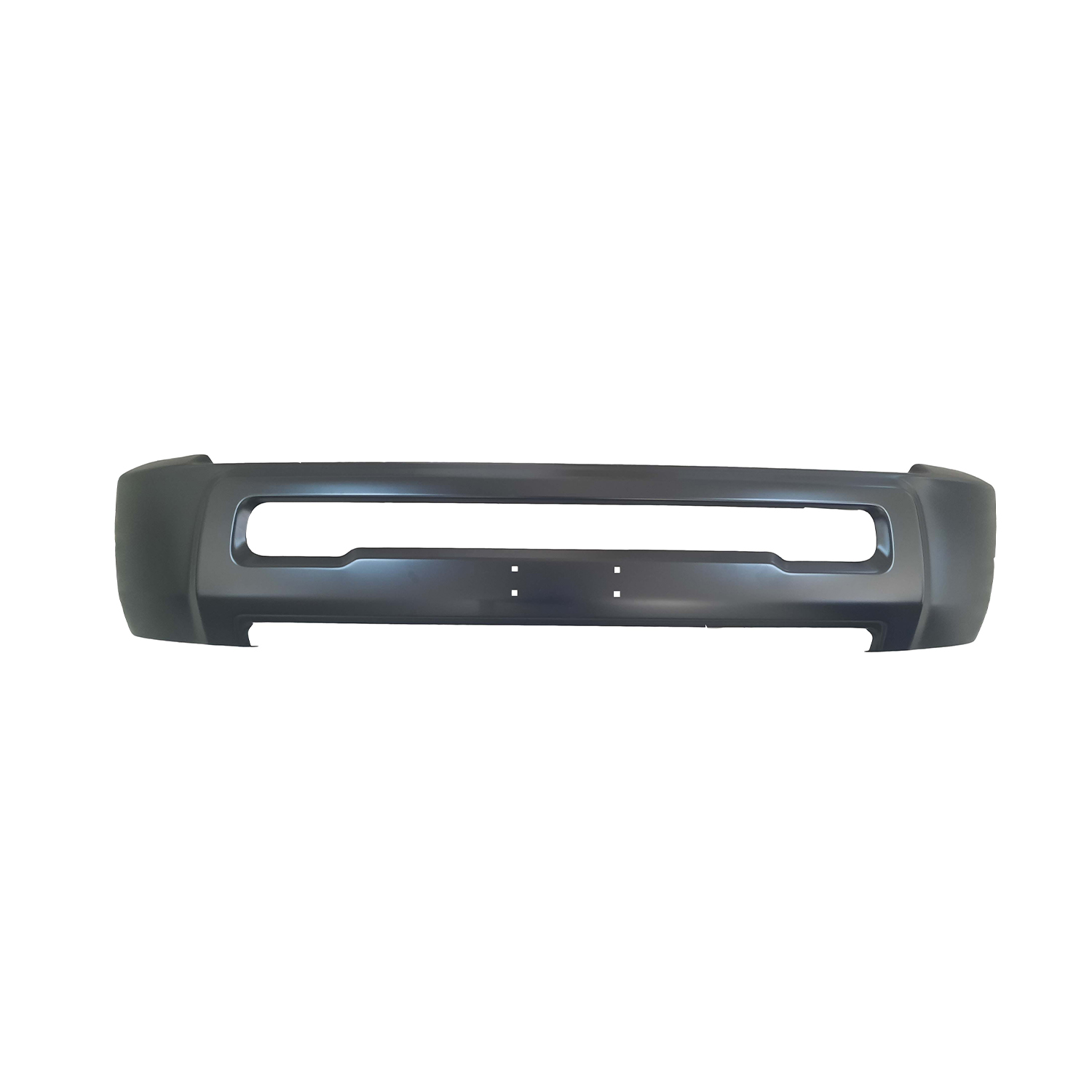 AM RAM 2500-3500-12-18 FRONT BUMPER Black w o Fog Light Holes CAPA SKU JD01010007Q Partslink CH1002403C OEM 1MQ01RXFAB