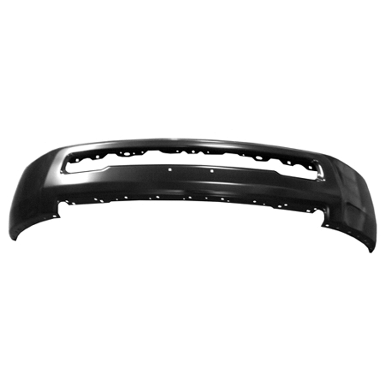 AM RAM 2500-3500-12-18 FRONT BUMPER Black w o Fog Light Holes SKU JD01010007 Partslink CH1002403 OEM 1MQ01RXFAB