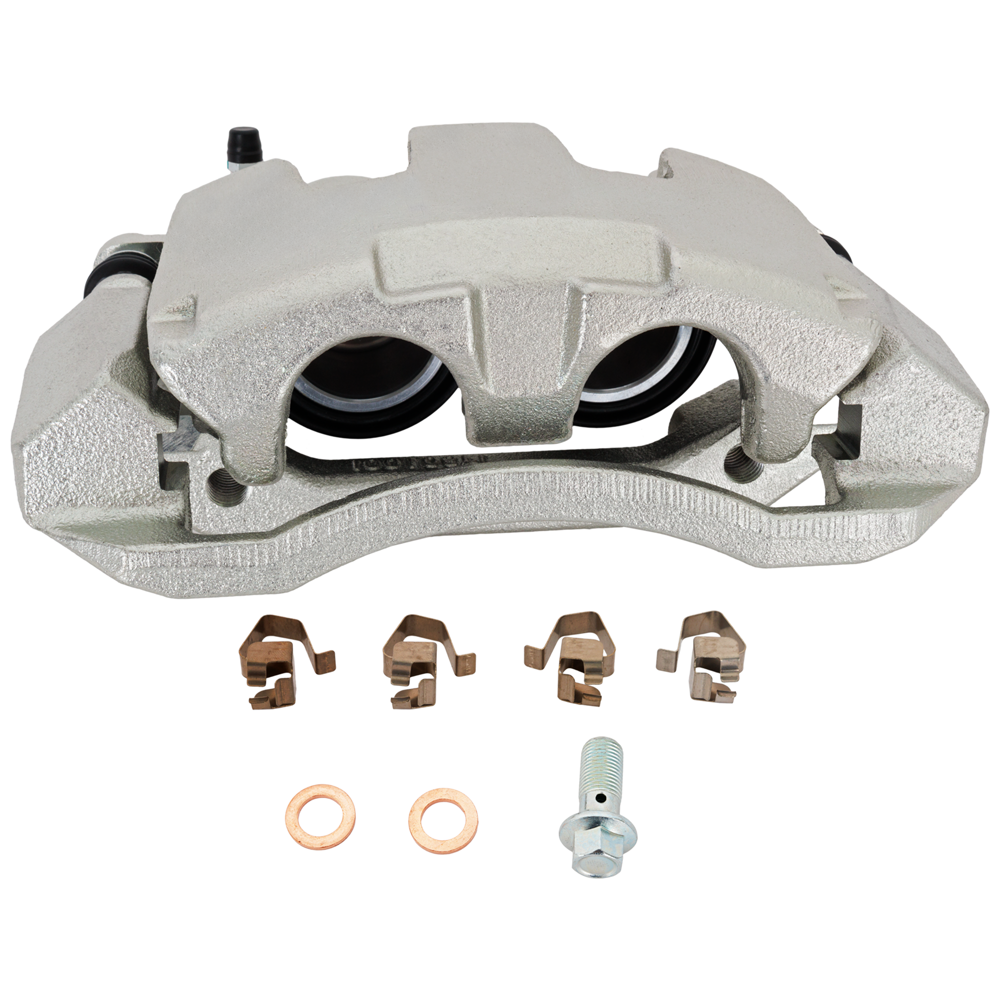 AM DAKOTA 05-08 RAIDER 06-09 FRONT BRAKE CALIPER LH New Natural w Brackets SKU JD27150004